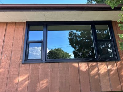 Window Replacement  using Pella 250 series vinyl window