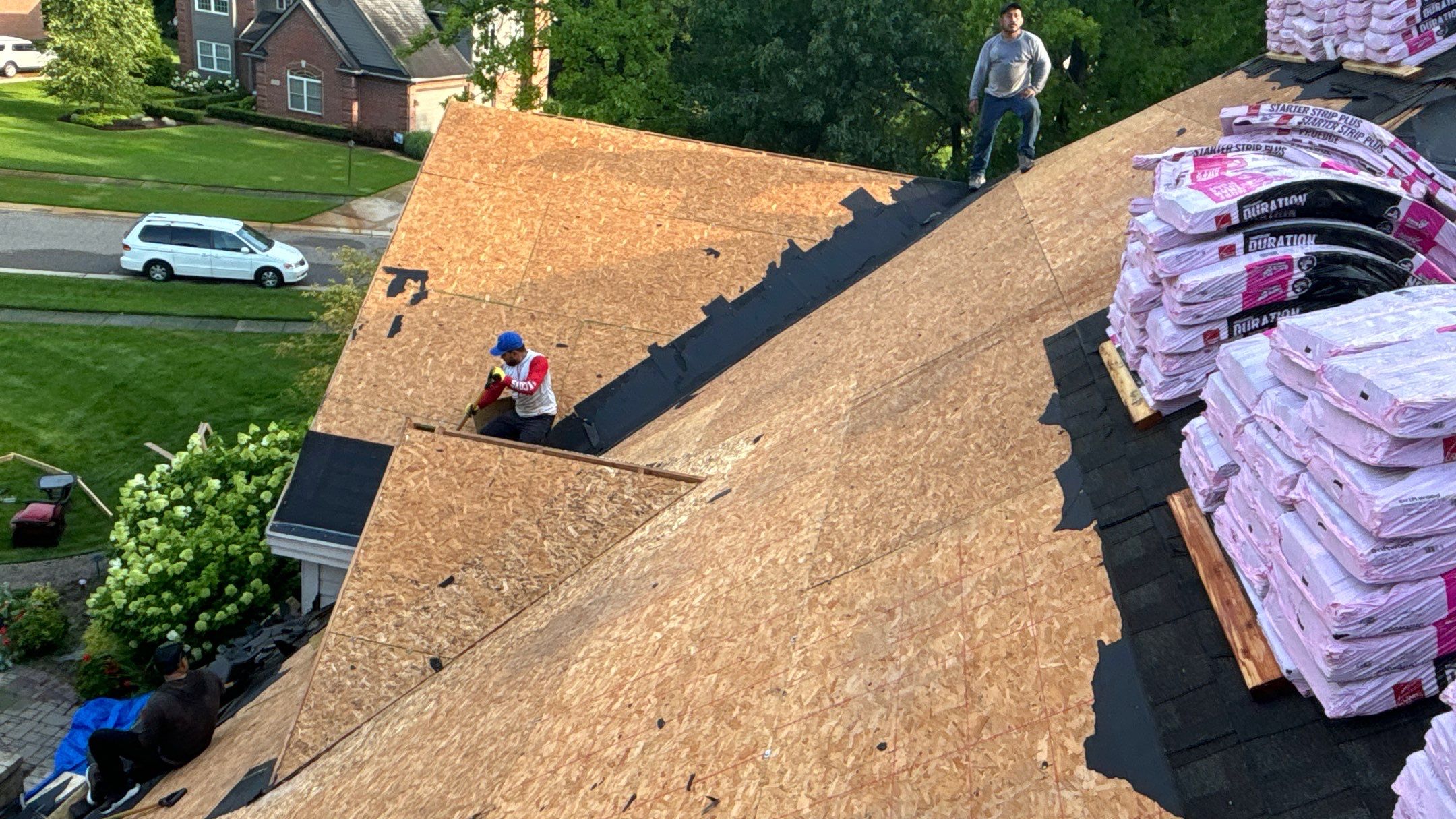 Roof Replacement using Owens Corning Duration by 180 Contractors