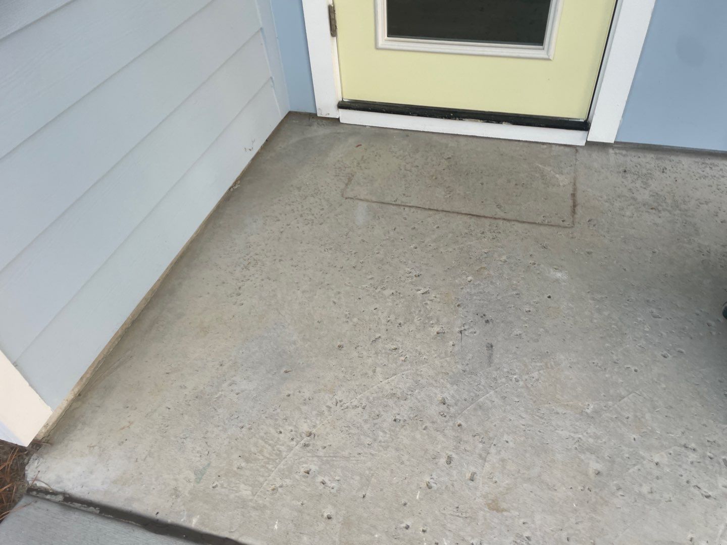 Front Patio Install by Innovative Concrete Coatings 