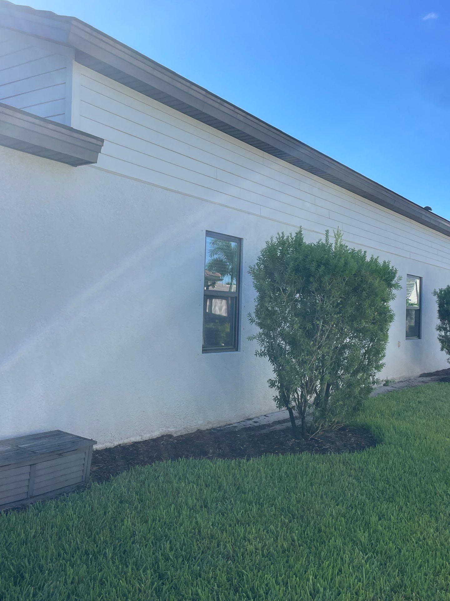 Black Seamless Gutters in Fort Myers FL by Gutter Professors