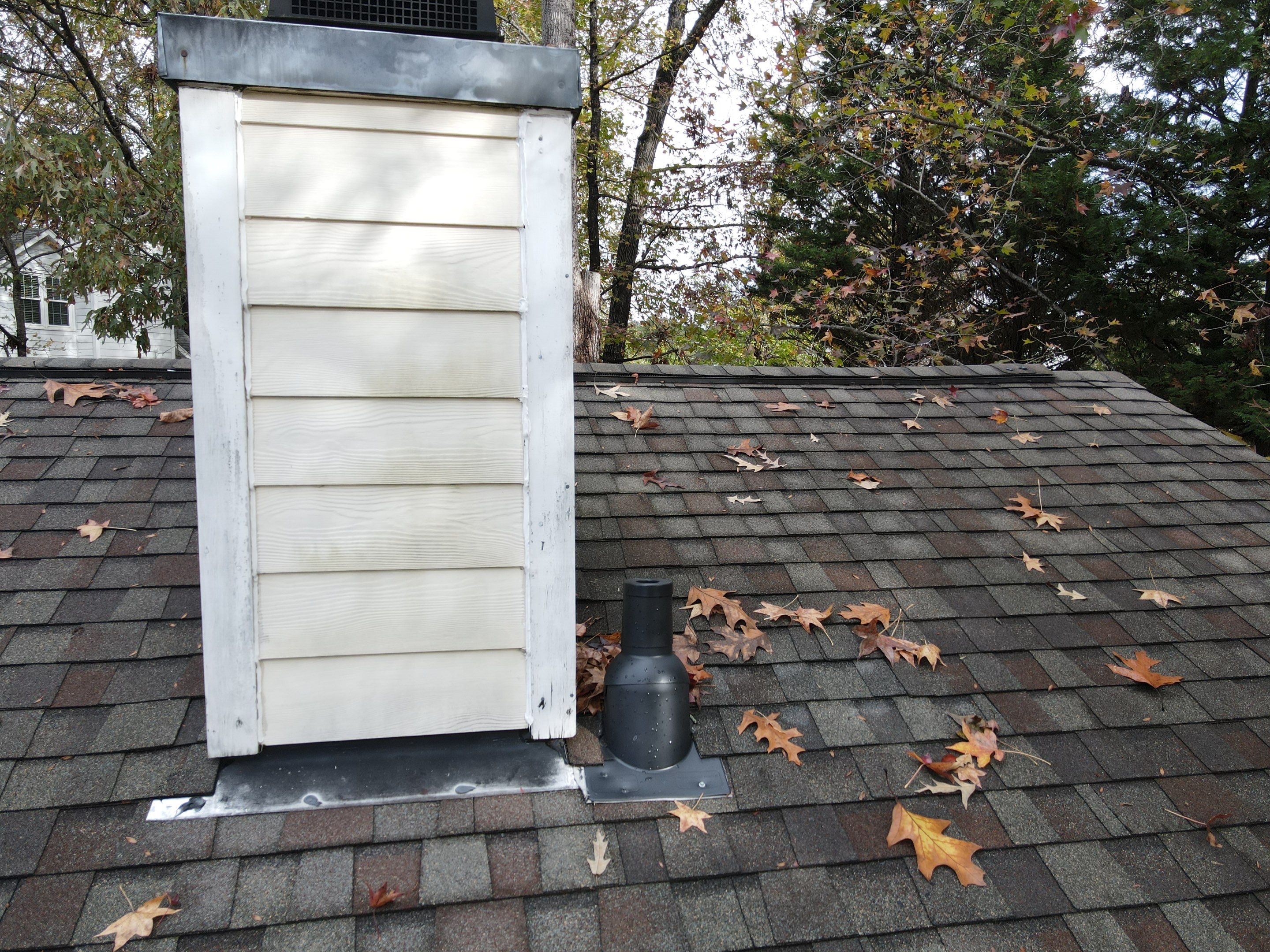 Full Chimney makeover by GonzalezPainters & Contractors Inc 
