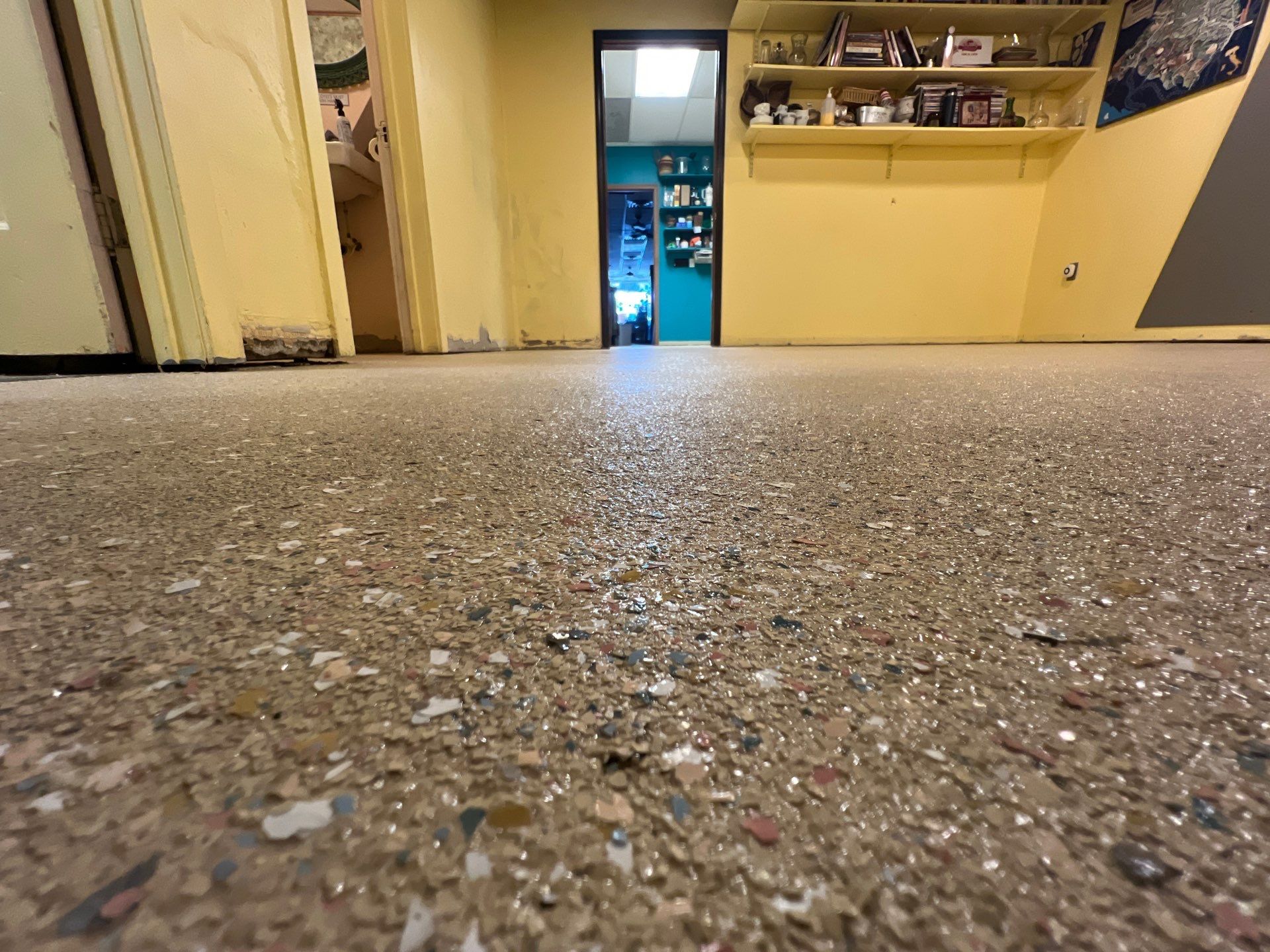 Epoxy Flooring Installation – Downtown Muskegon Commercial Space by Gordon Painting