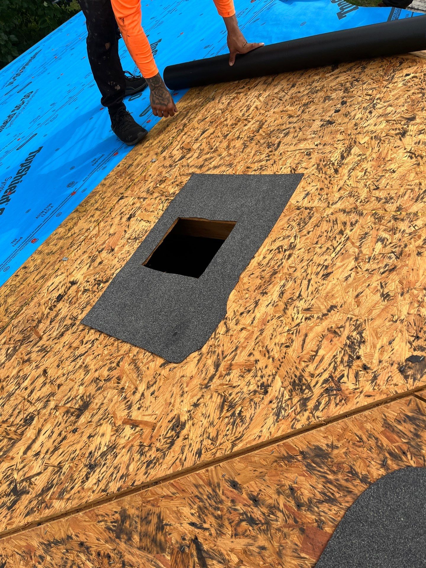 Residential Roofing Installation using Owen's Corning Duration (Lifetime) Shingles by Roof Repair Company