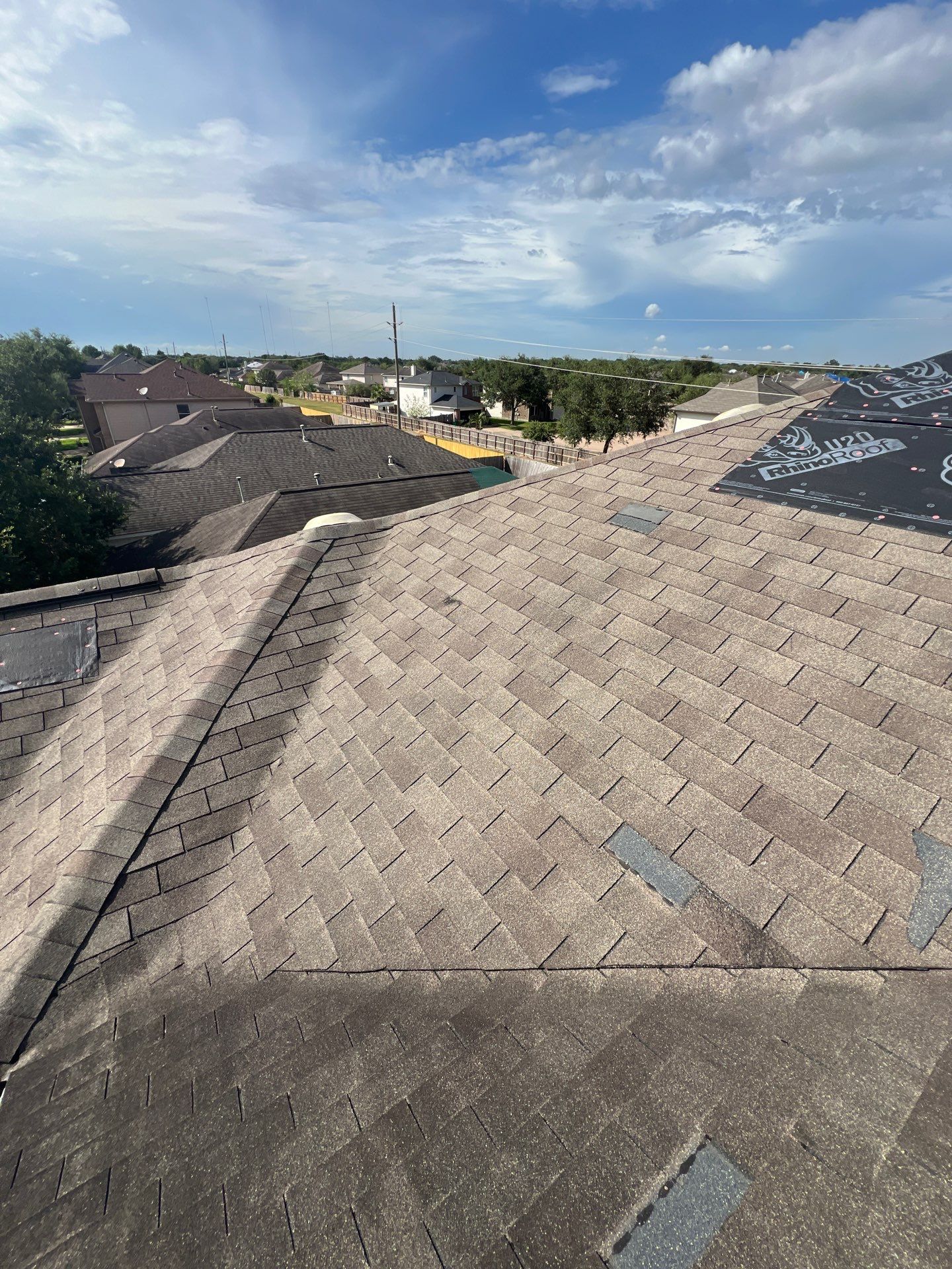 Residential Roofing Repair using Owen's Corning Duration (Lifetime) Shingles by Roof Repair Company