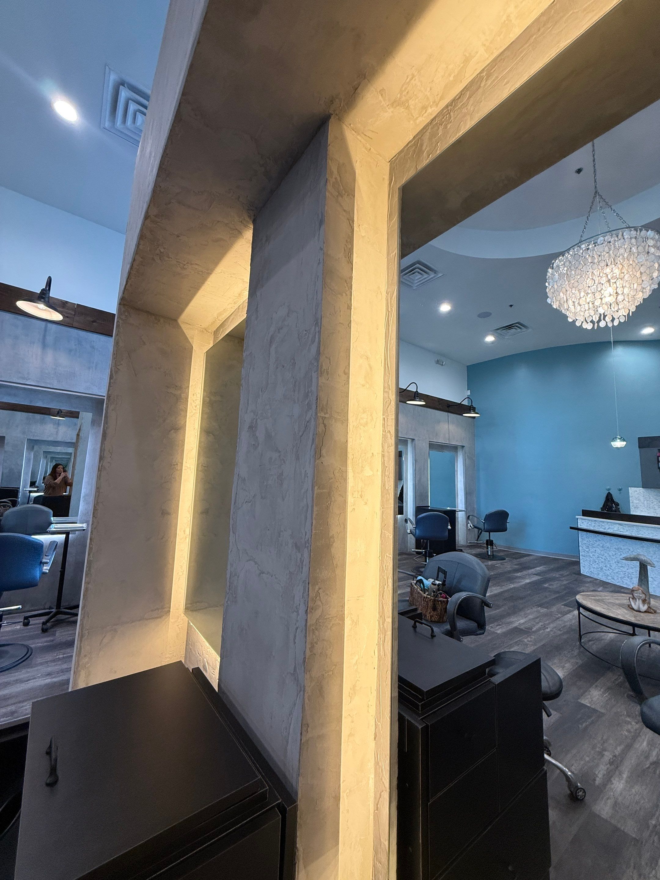 Salon Build-Out by C3 Custom Builds