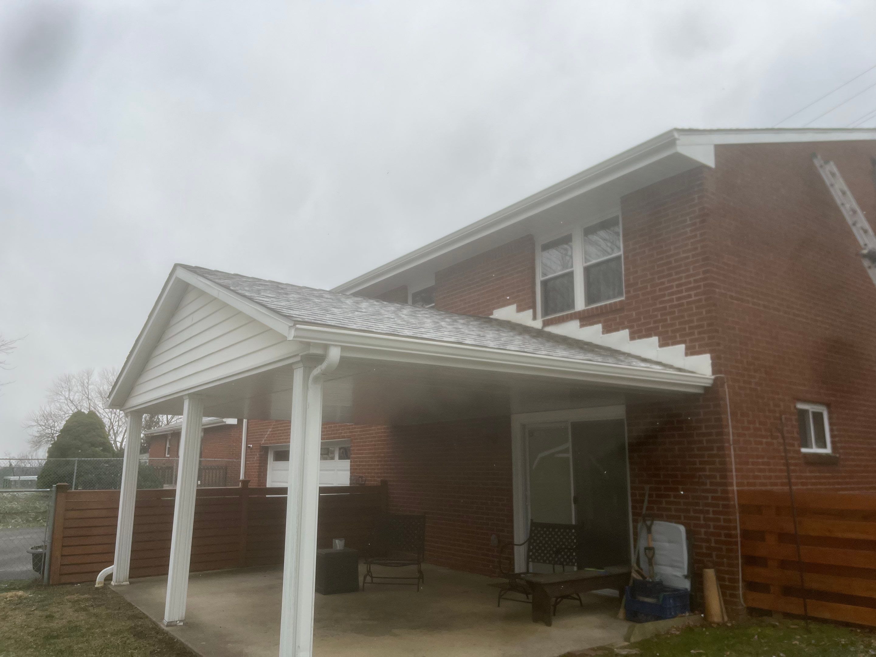 Deck and roof replacement  by Cousins Roofing Siding & Decks