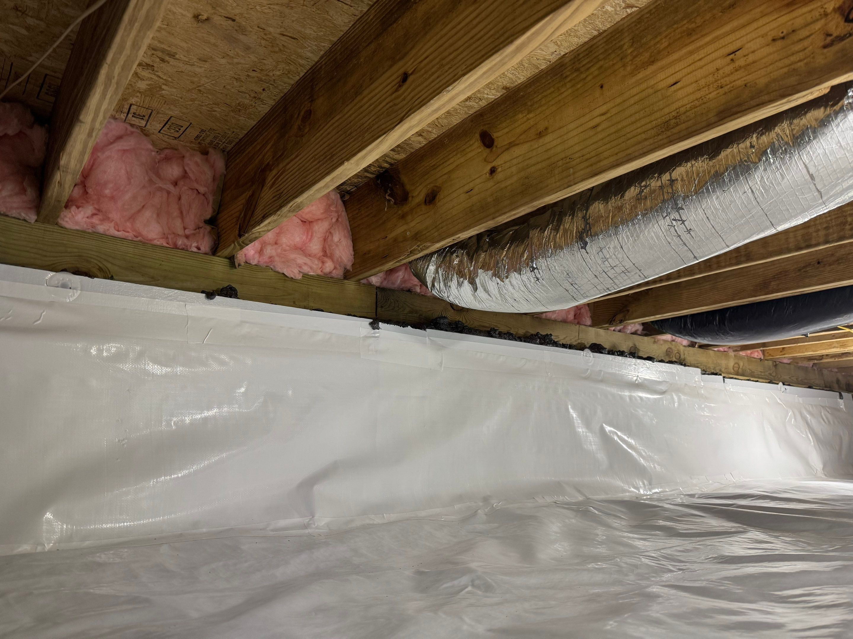 Project in Ivor by Patriot Crawl Space Repairs