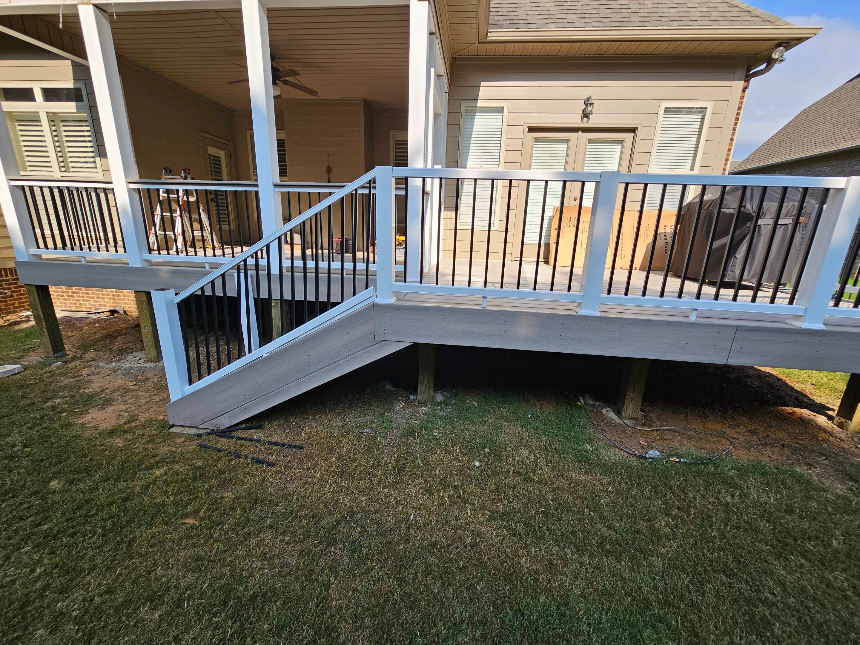 Tiffany Estates - Composite Deck Installation  by Pillar and Pine