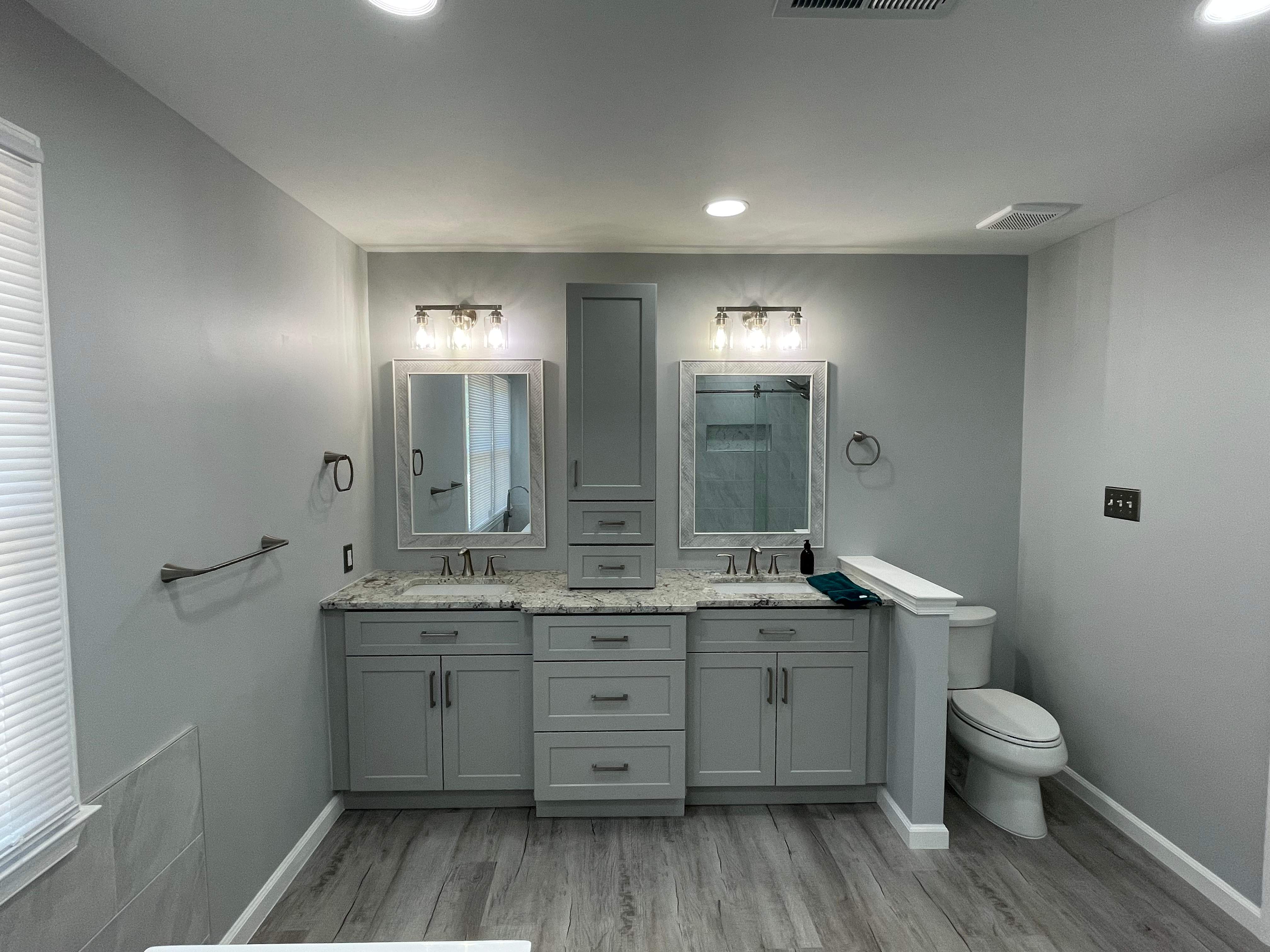 Master Bathroom & Secondary Bathroom Remodel - Bowie, MD by Remodel Now