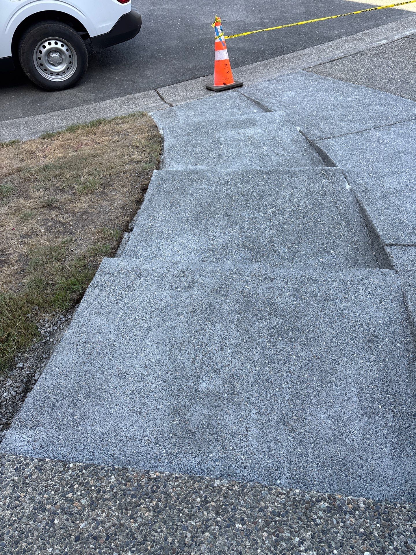 Concrete Driveway and Steps Renovation | Bothell  by Jireh Asphalt & Concrete Inc 