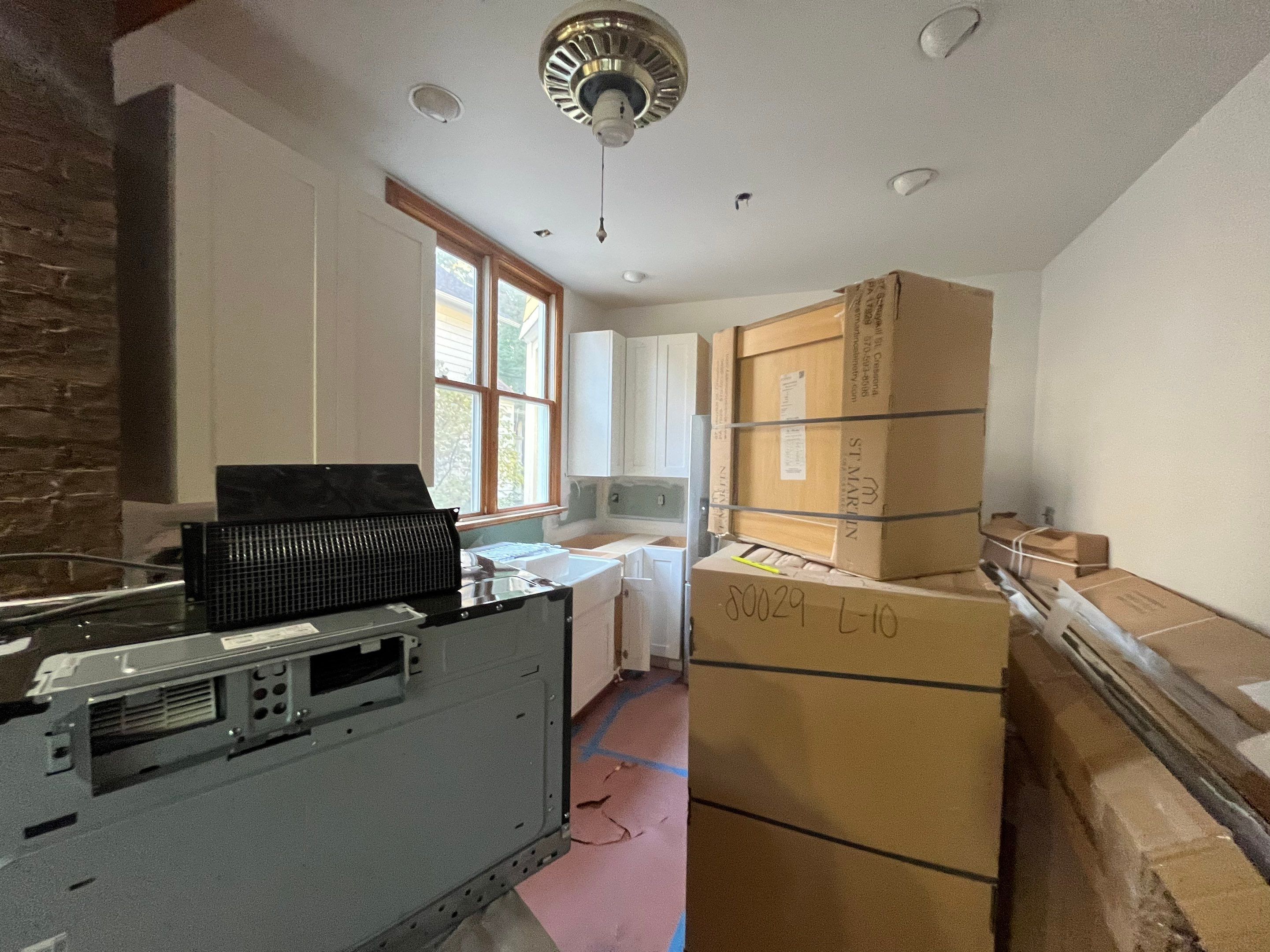 Kitchen Remodel using St. Martin Cabinetry by Custom Design Carpentry Inc