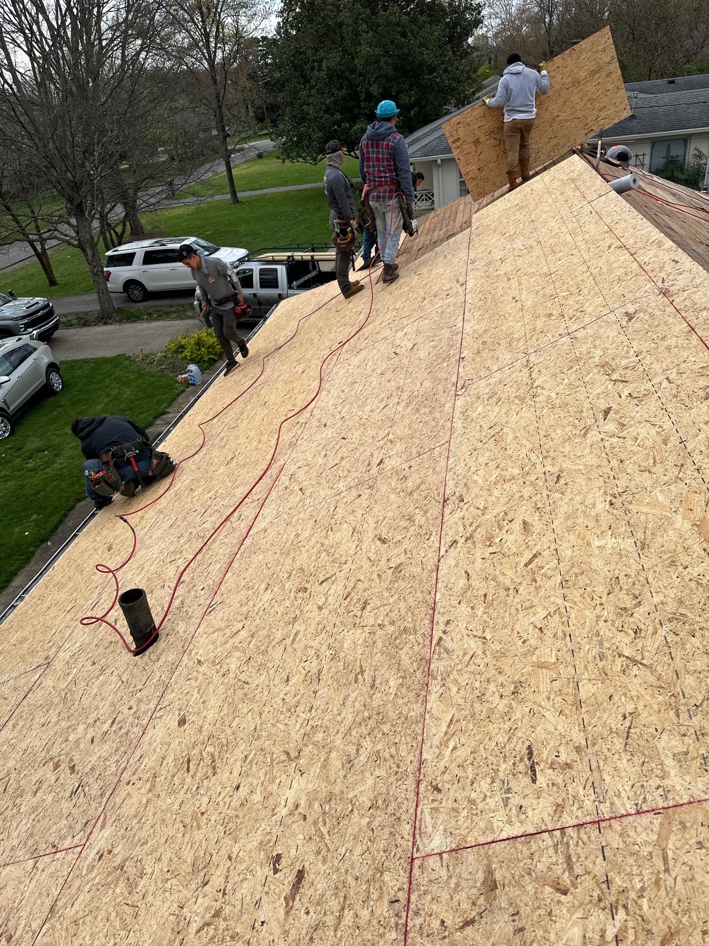 Residential Roofing Installation using GAF Timberline HDZ Shakewood by Undersun Roofing 