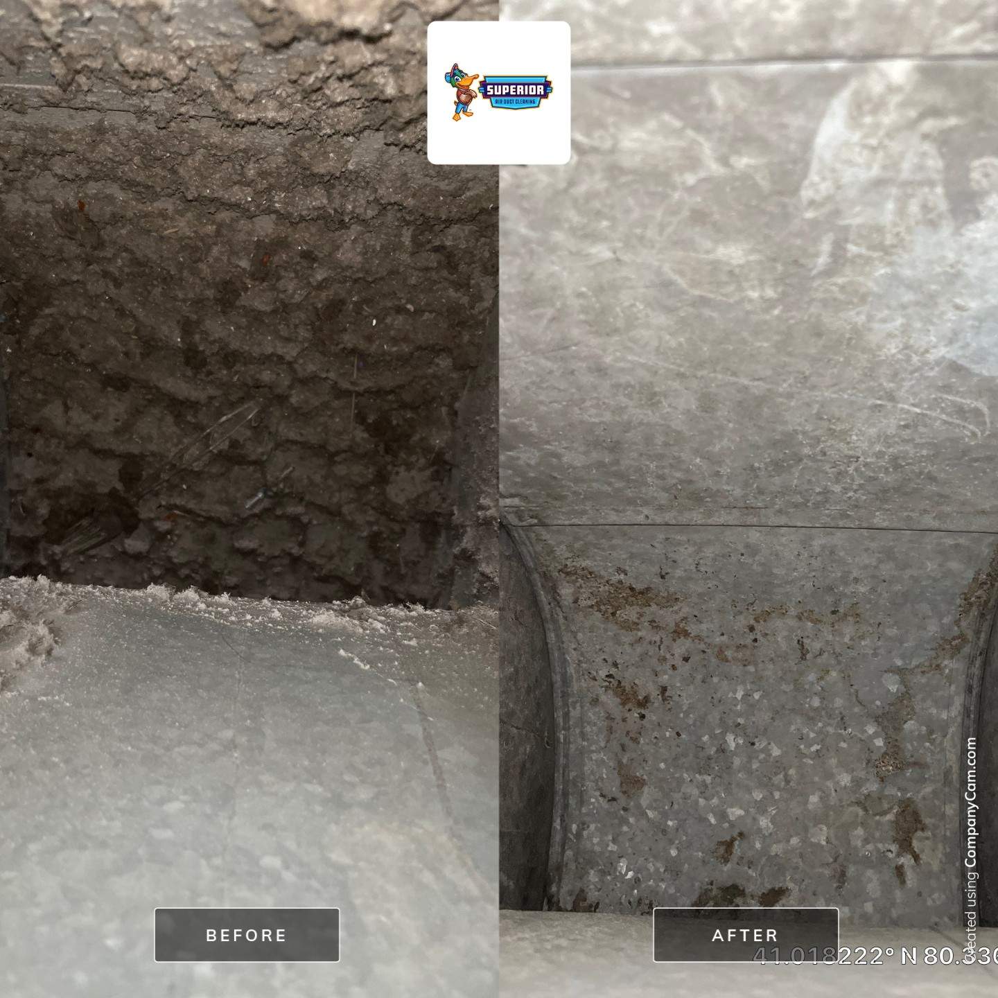 Air Duct Cleaning With a Vacuum Truck in New Castle, PA by Superior Air Duct Cleaning