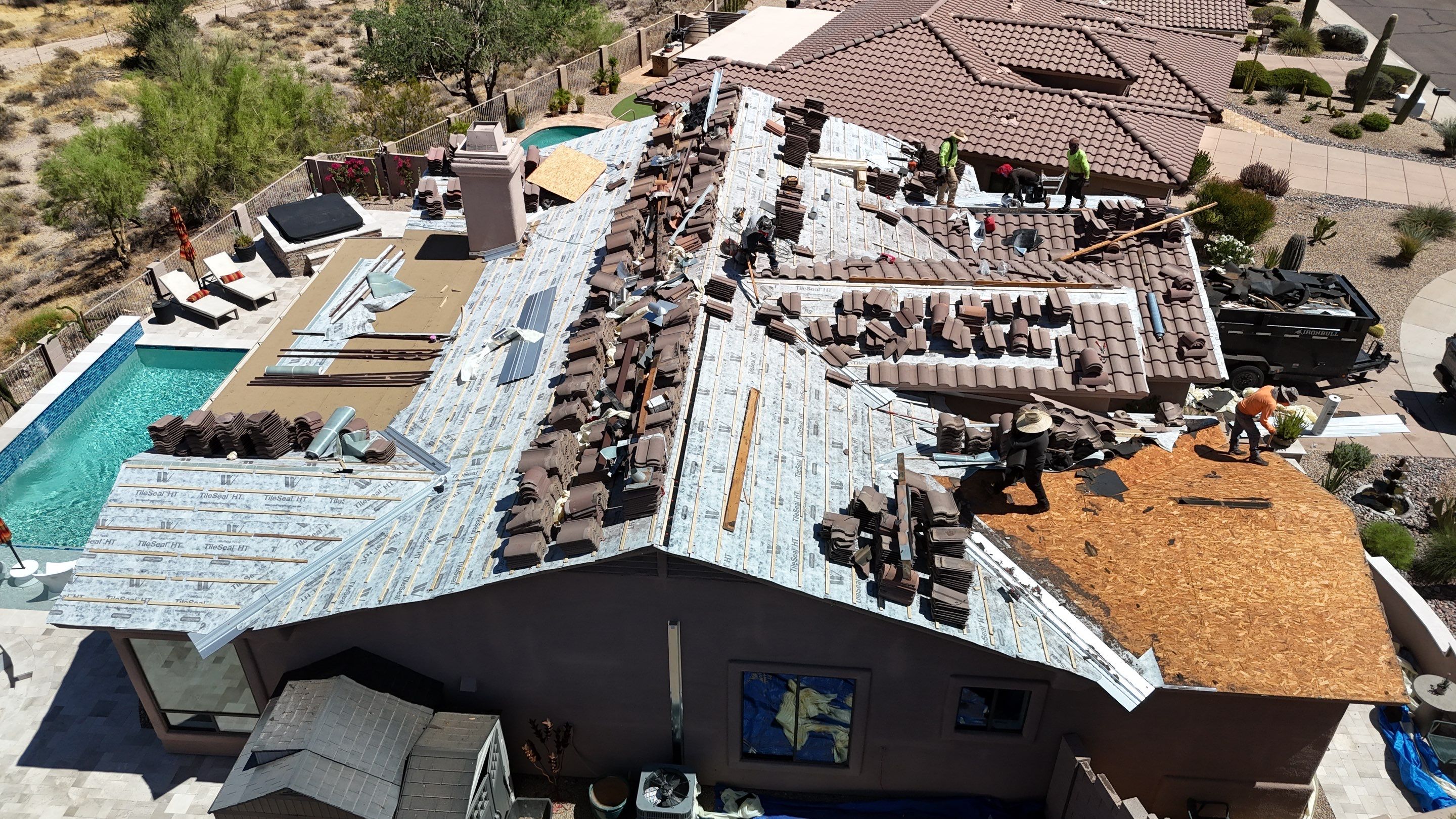 Project in Fountain Hills, AZ by Saint Roofing