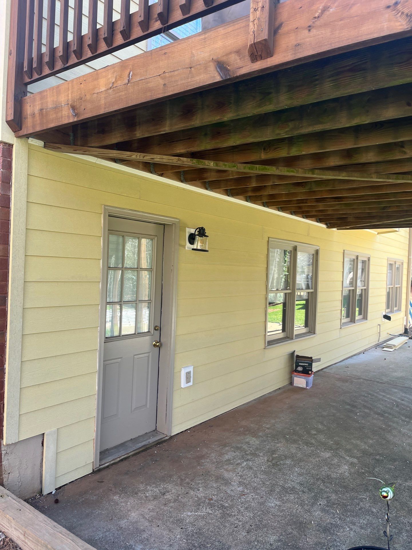 James Hardie Siding Replacement, Rotten Wood Replacement, Exterior Painting, and Front Porch Column Replacement by Nelson Exteriors 