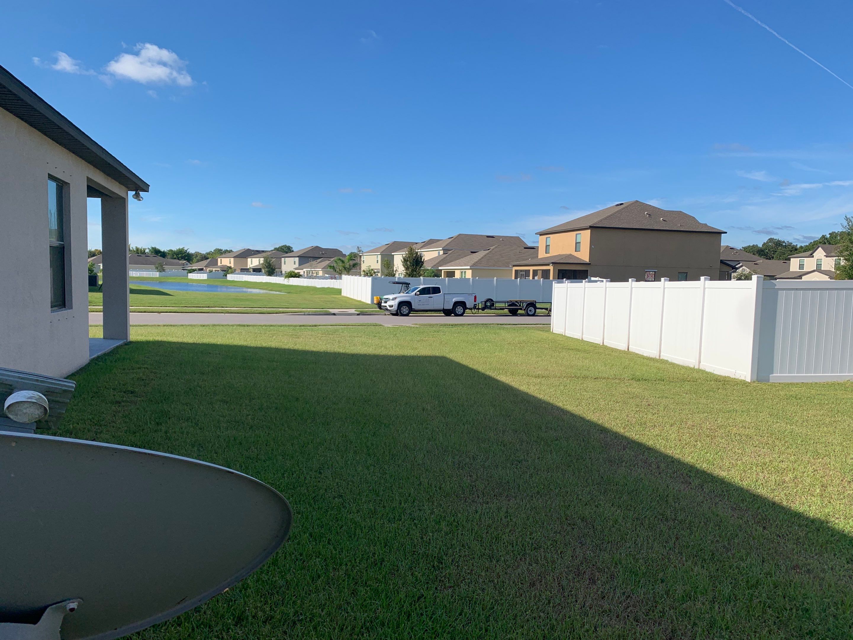Palmetto, FL 6ft. Tall White Vinyl Privacy Fence  by Asap fence and gates, LLC