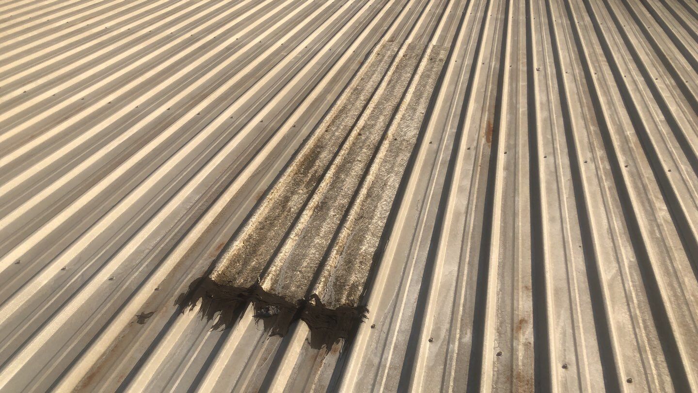 MR Roofing system using Conklin Benchmark/PUMA XL fabric and coating by Straight Edge Roofing Inc