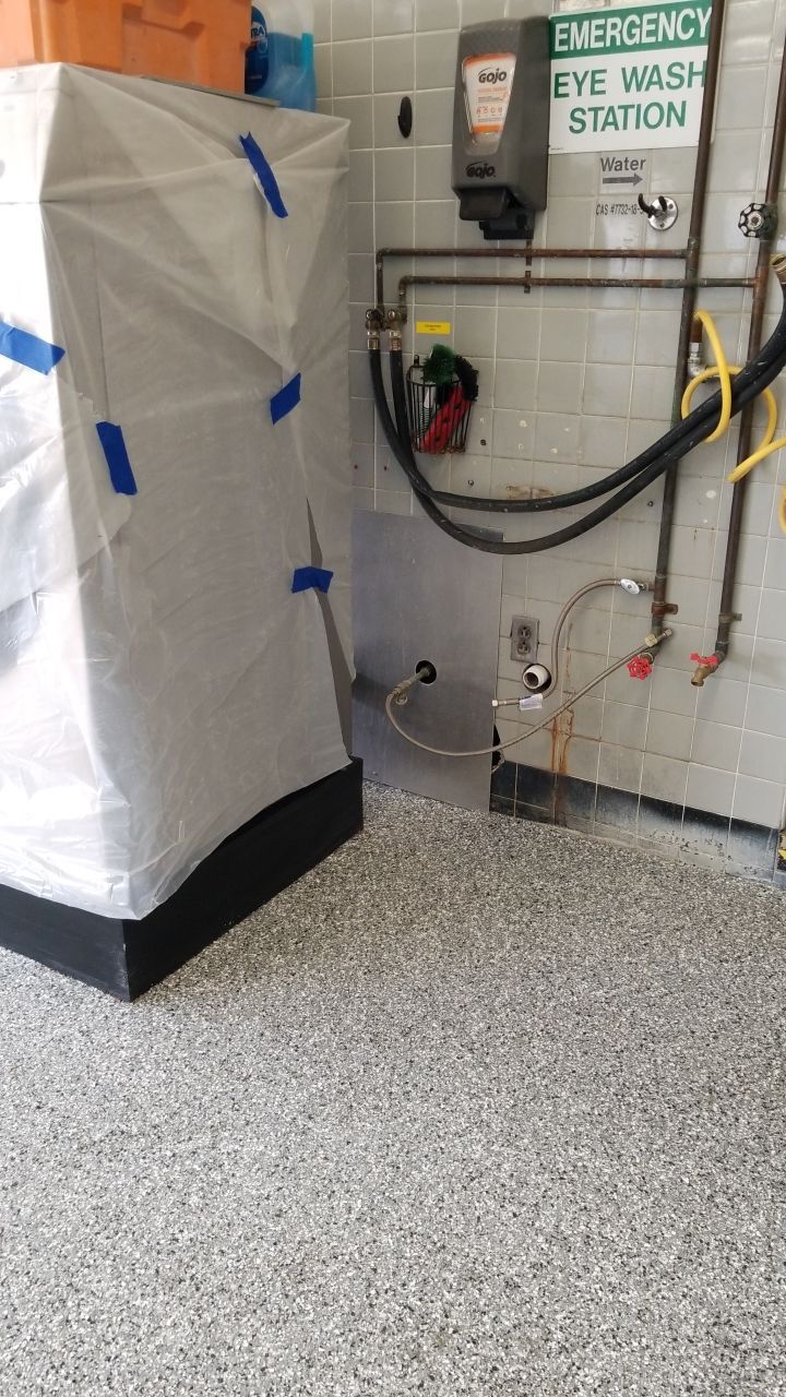 Dover Firehouse with their new Smoke Floor! by Spectrum Painting, LLC