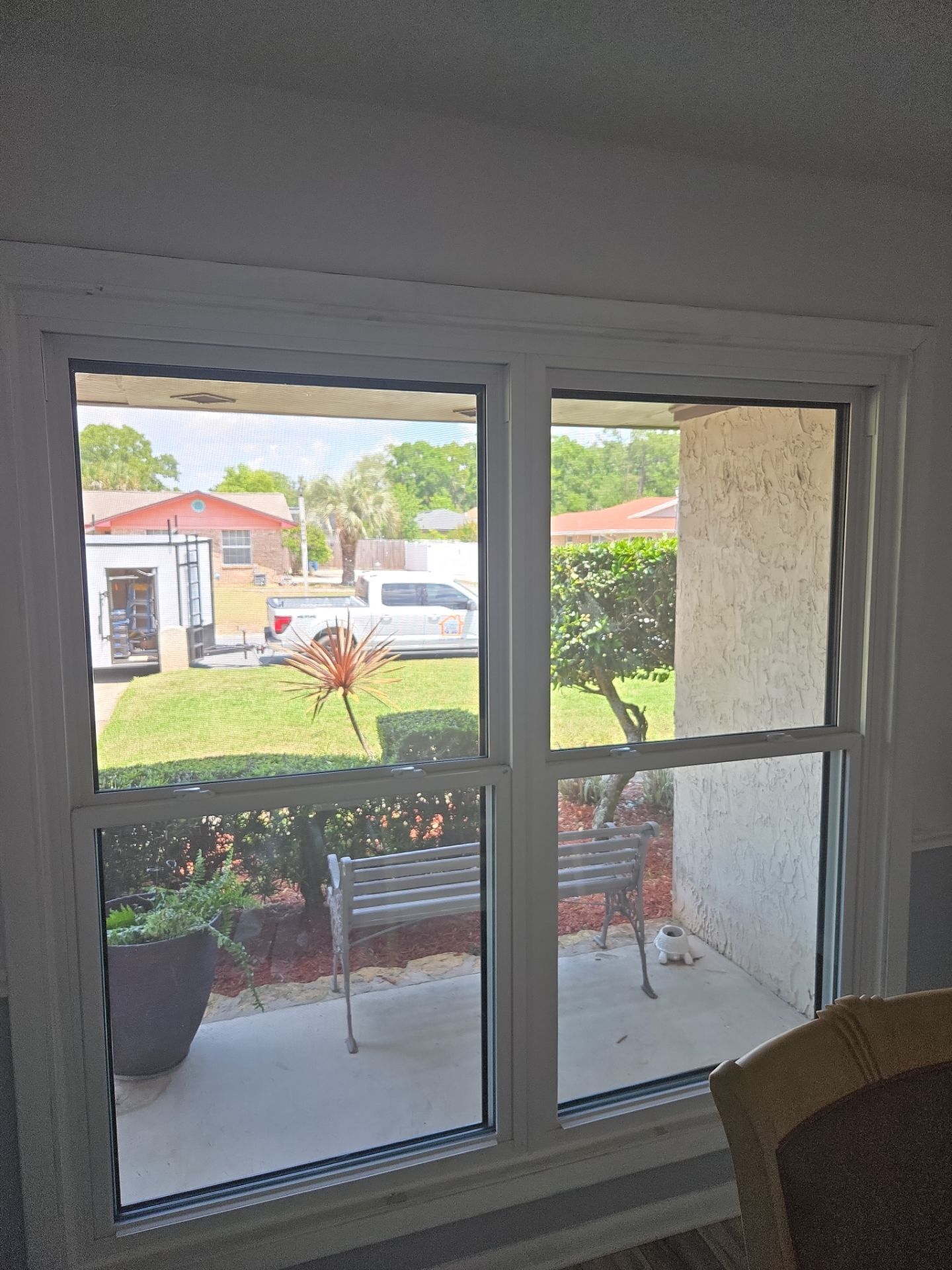 Custom White Vinyl Window Replacement in Brunswick, Georgia by Windows & Doors Store