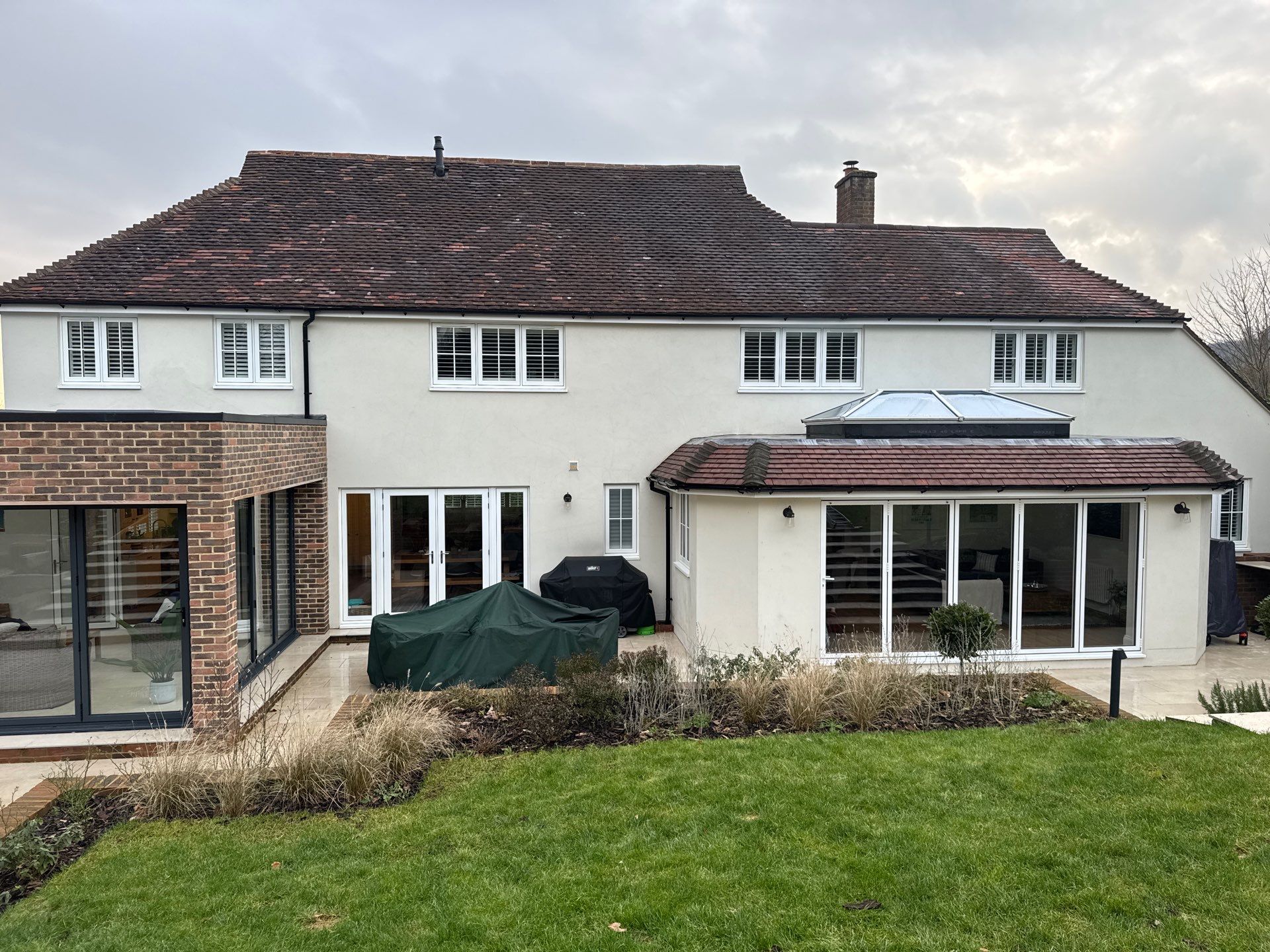 Roof Clean  - Moss Removal - Gutter Clean using Honda 15lpm Low Pressure Washing Machine by Ges Exterior Cleaning ltd