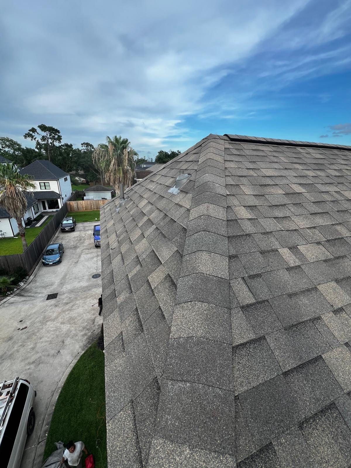 Project in Houston by Roofing Technologies Unlimited