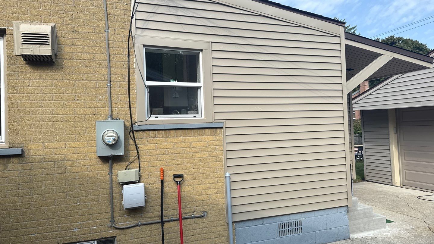 Siding Replacement using Alside Odyssey D4" Tuscan Clay by 180 Contractors