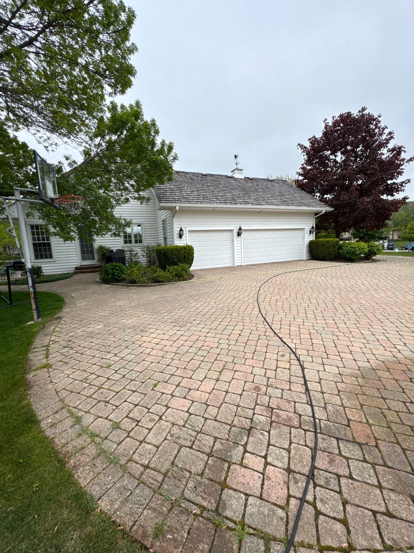 Project in Libertyville by Simmons Power & Soft Washing