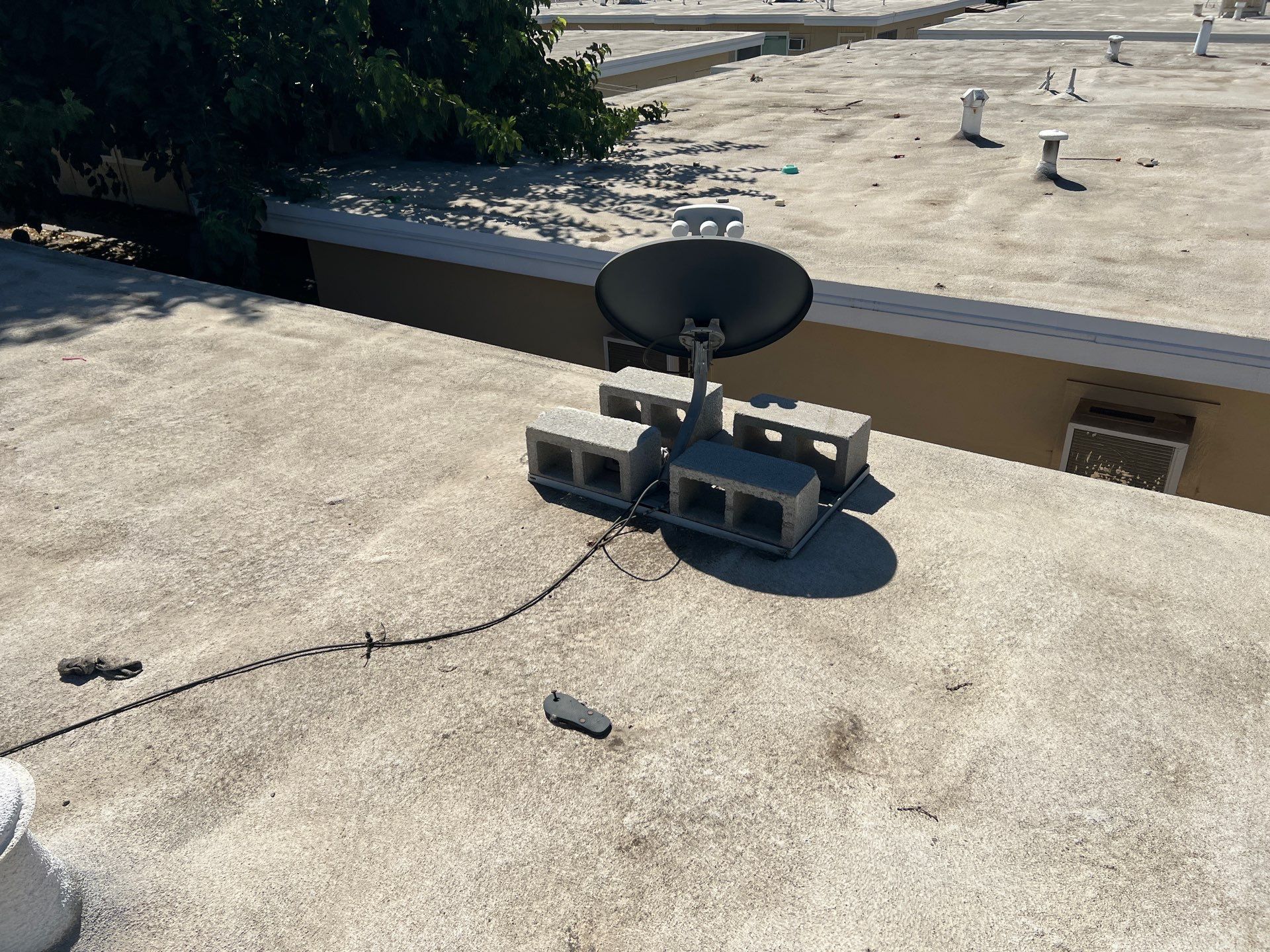 Foam Refurbish using Conklin Benchmark/PUMA XL coatings and spray foam by Straight Edge Roofing Inc