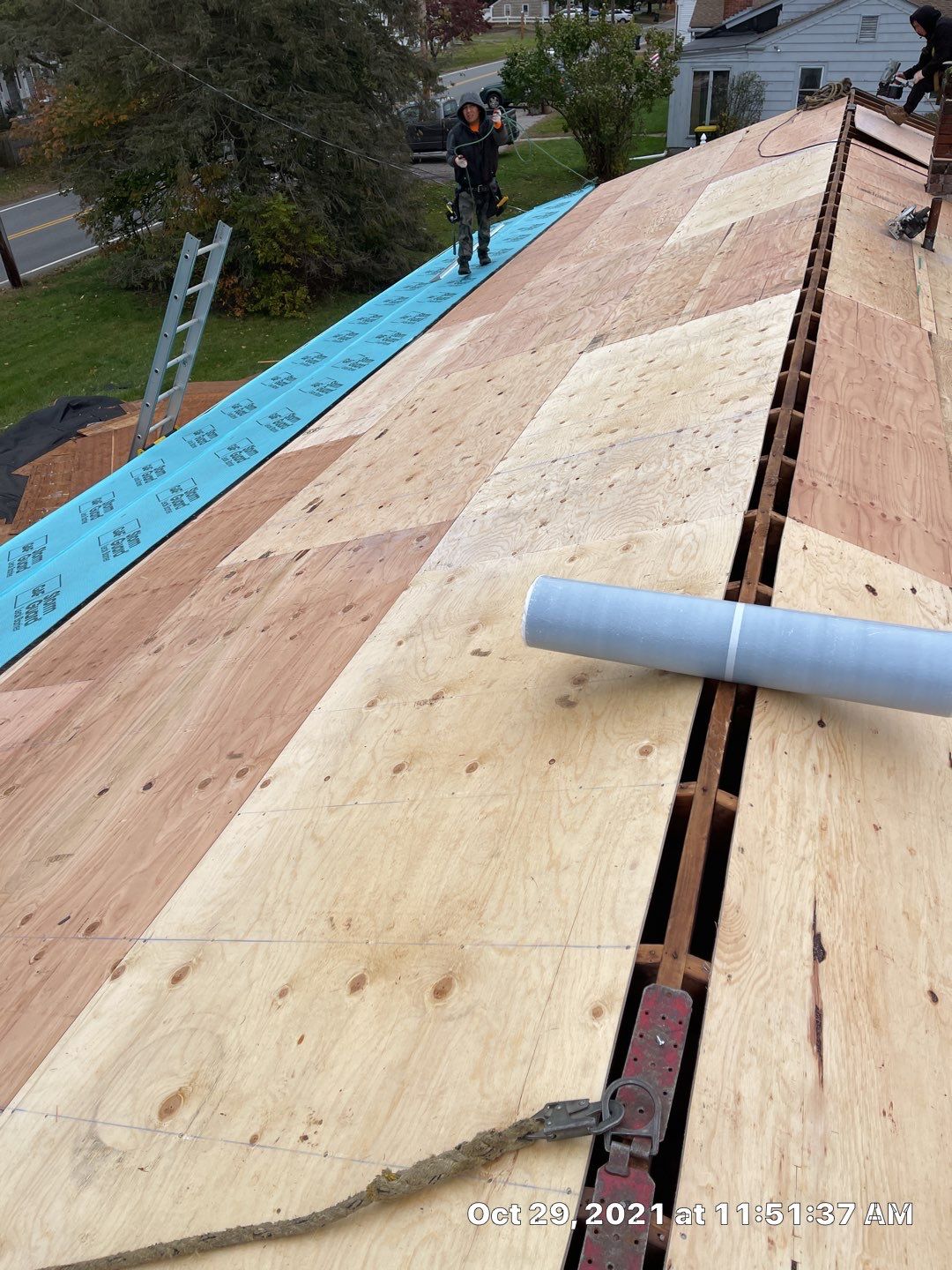 GAF Shingles on Bellingham, MA, home by Master Roof Inc