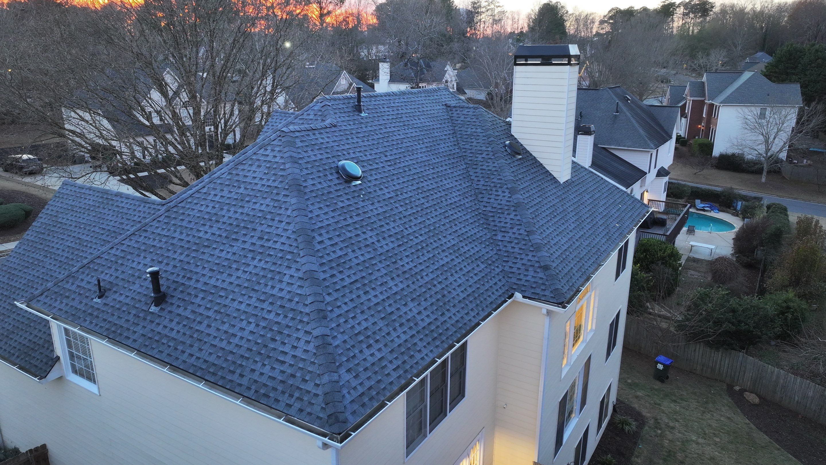 GAF Timberline HDZ in Pewter Grey by Element Pros Roofing, LLC