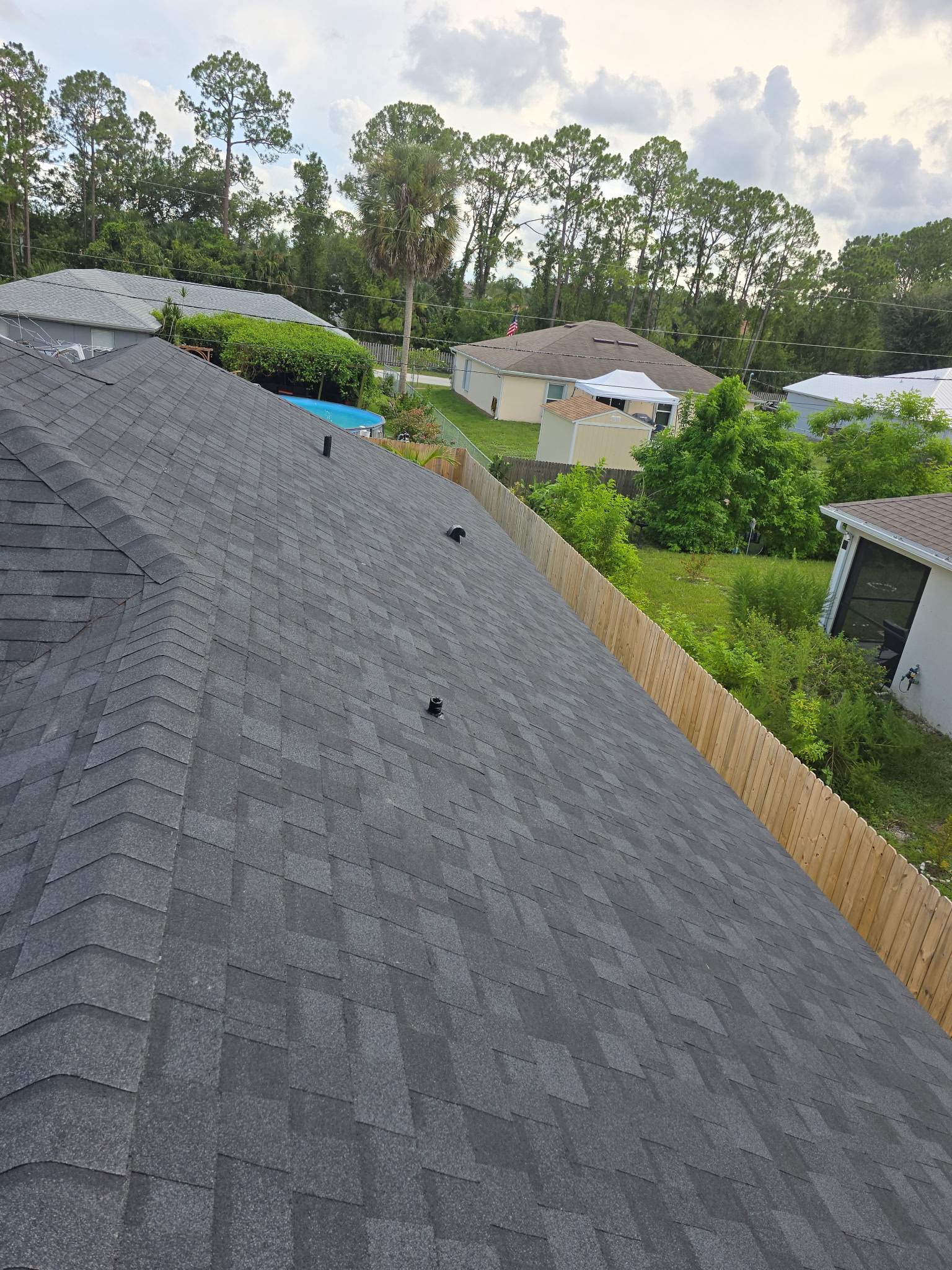 Project in Palm Bay City by Duque Roofing