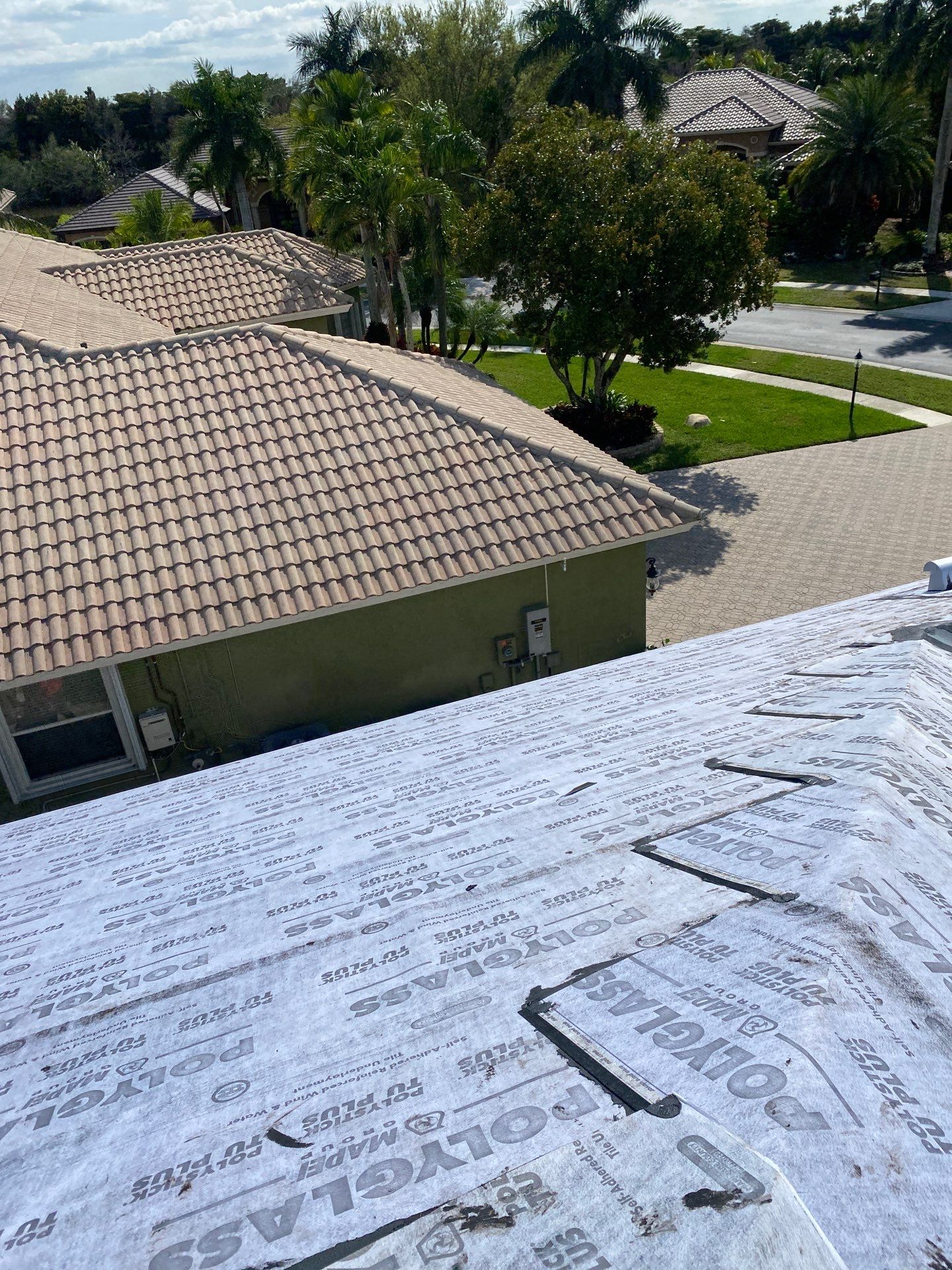 Residential Roofing Installation using WestLake Roofing Tile by BLUES BROTHERS ROOFING