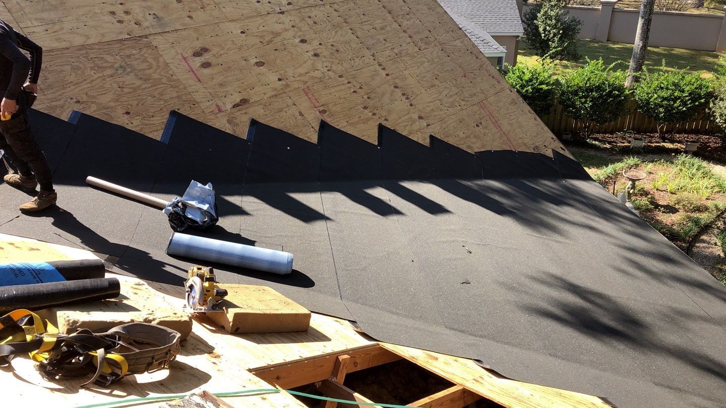 Residential Roofing Installation using Roof Replacement by American Roofing & Construction LLC