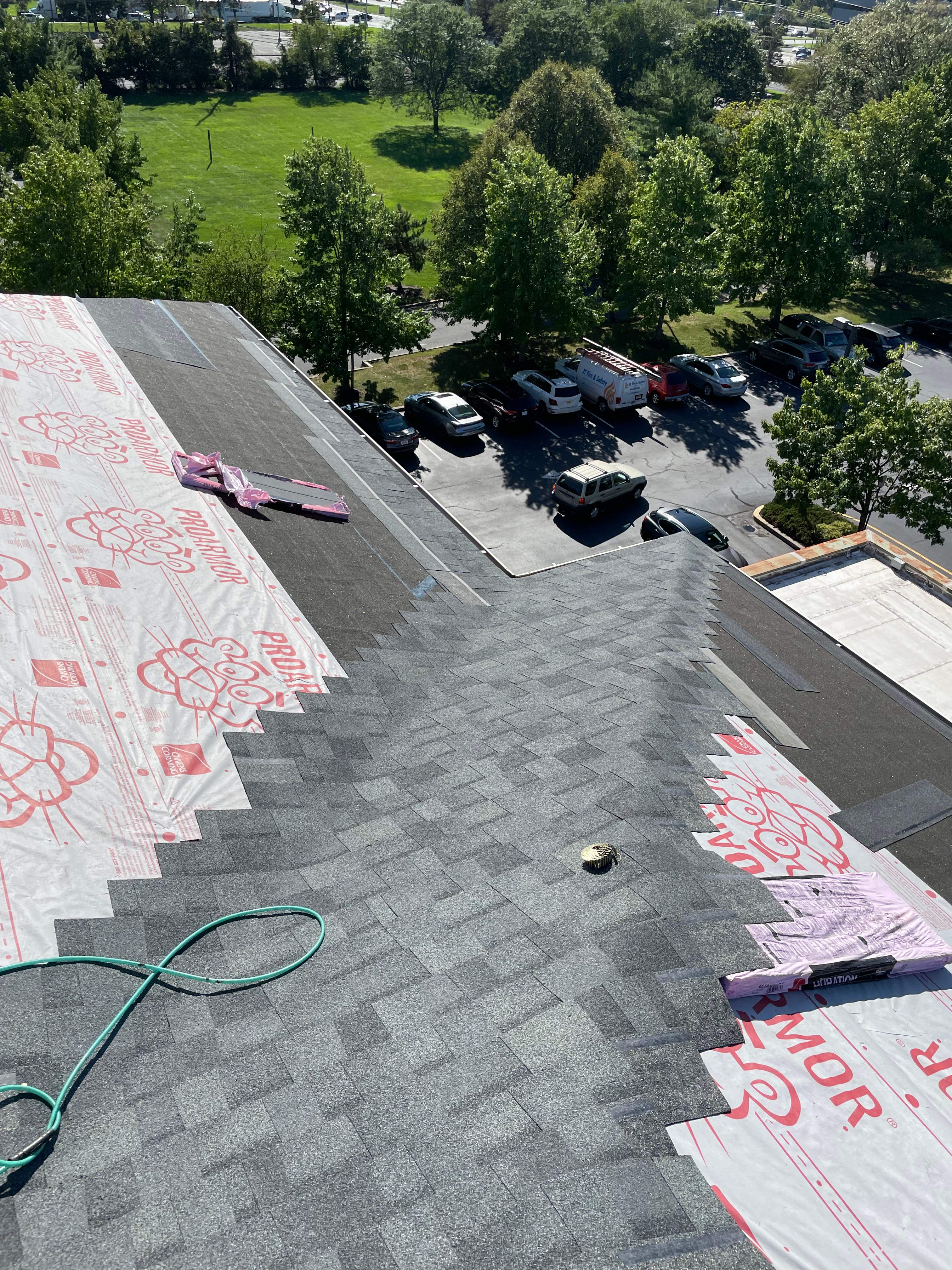 Commercial Roofing Installation using Owens Corning Duration by All Site Roofing