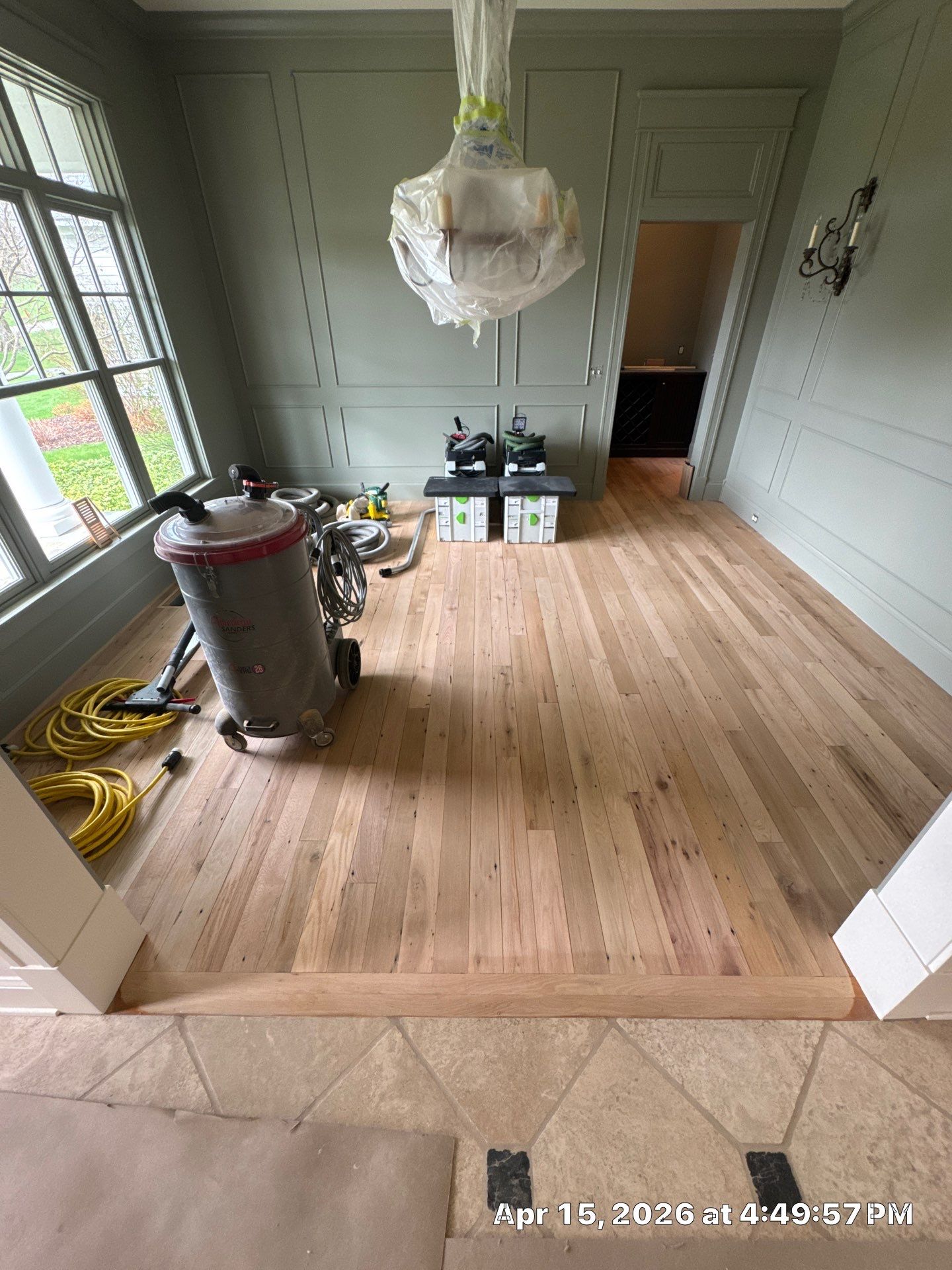 Sand and Finish, Herringbone Feature! by RTBaldwin Hardwood Floors