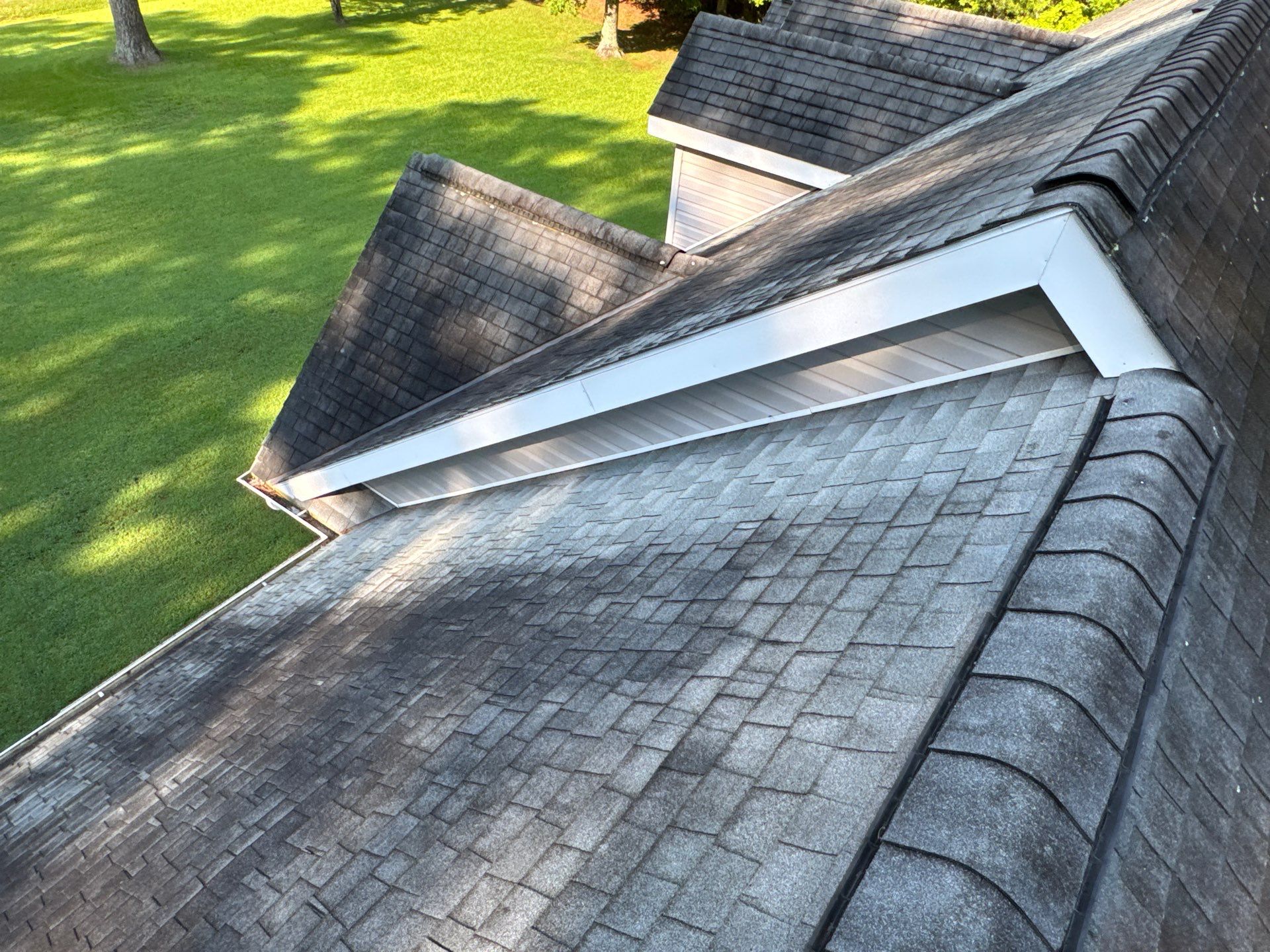 Architectural Shingle Roof Replacement for Multi-Gabled Home in Mathews by Cade Construction