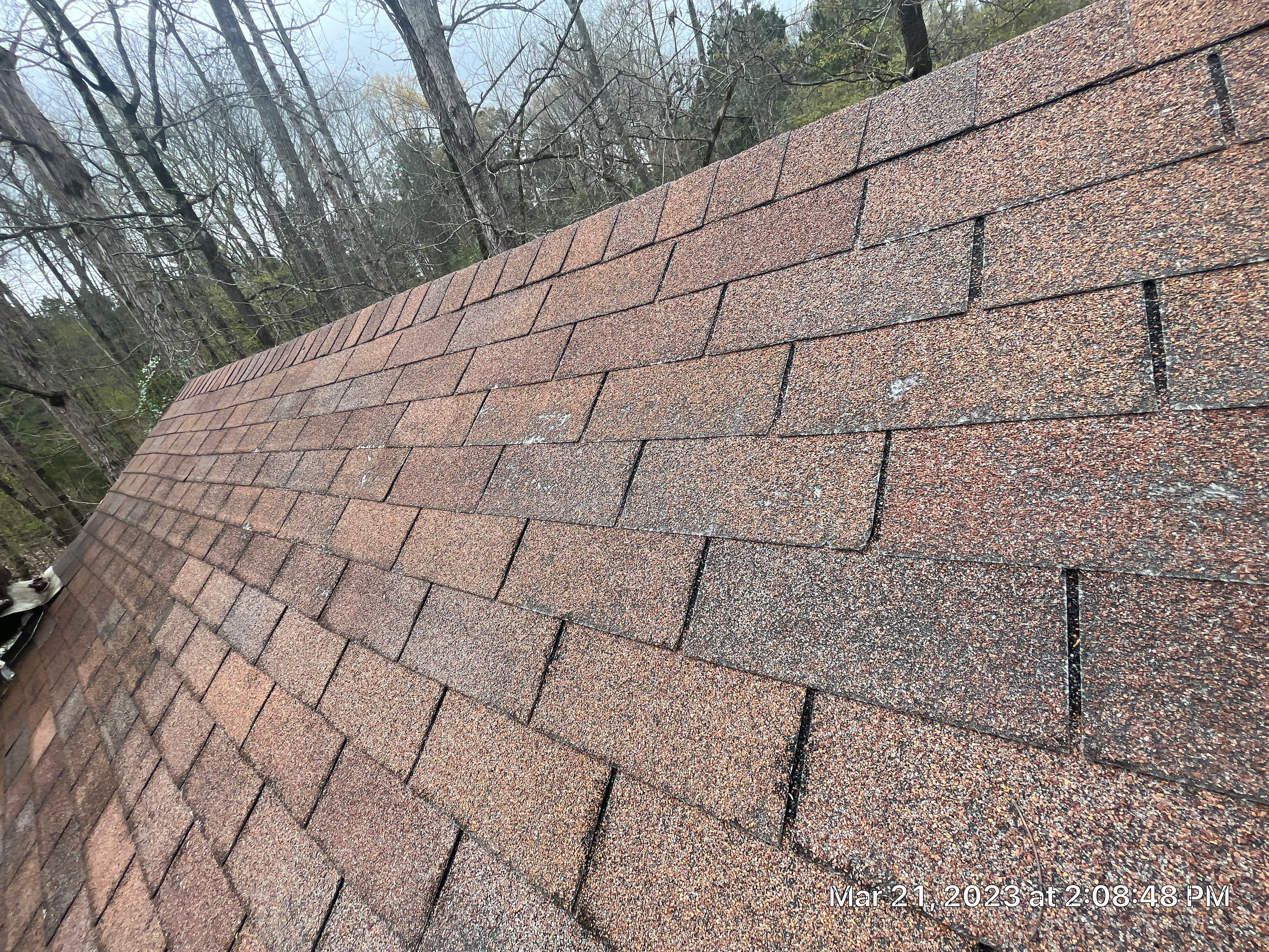 Residential Roofing Installation using Aluminum Roofing panels by Hostetler Roofing