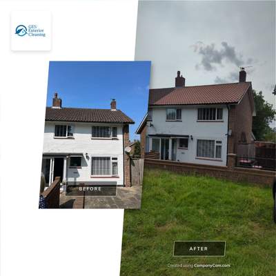 Roof Cleaning and Biocide Treatment using Honda 15lpm Low Pressure Washing Machine