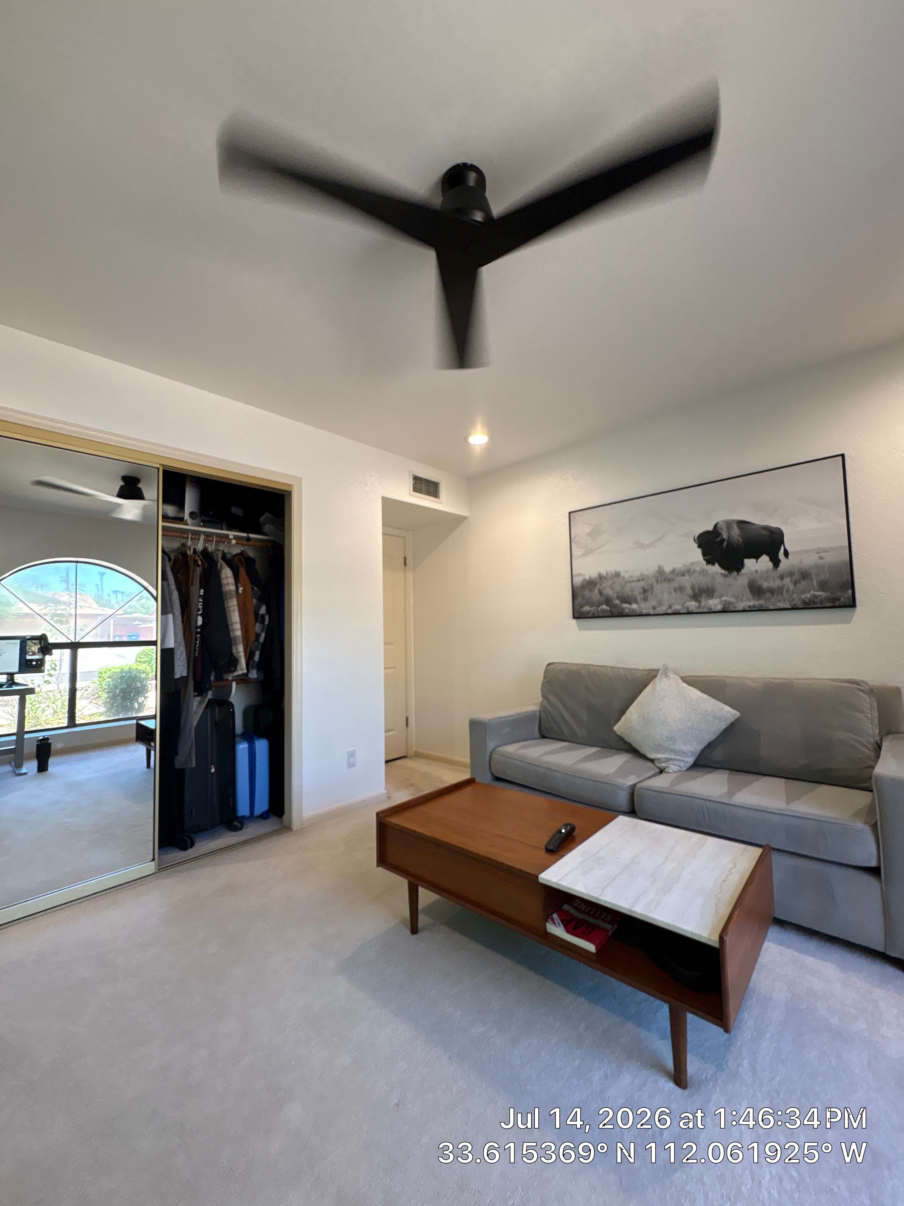 Modern Interior Remodel and Home Office Setup in Phoenix by CompanyCam Sales Demo