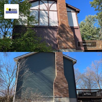 Siding Installation using Spruce Exterior Portfolio Vinyl Siding