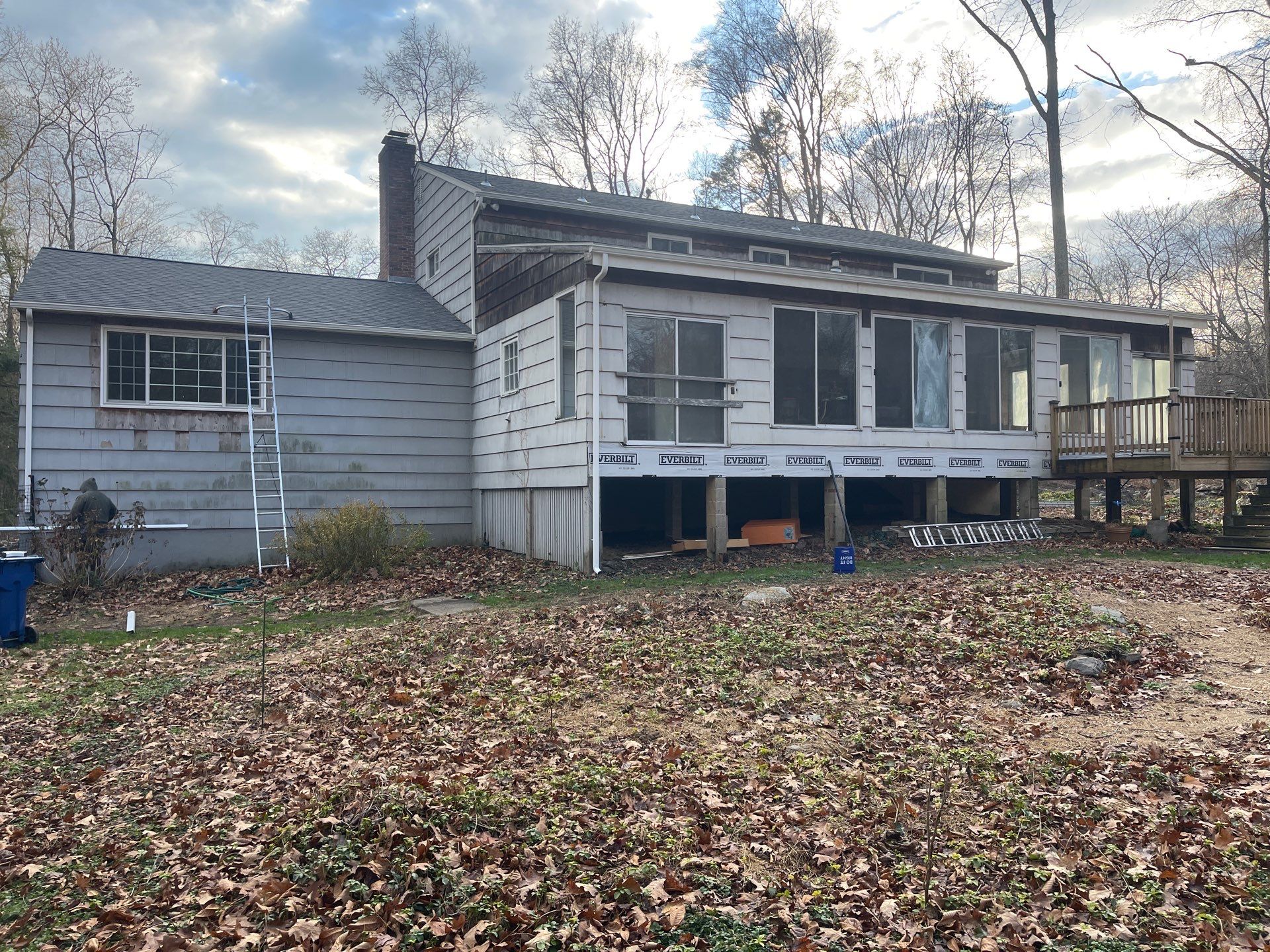 Residential Roofing Installation using Owens Corning TruDefinition Duration AR - Williamsburg Gray by A Plus Exterior