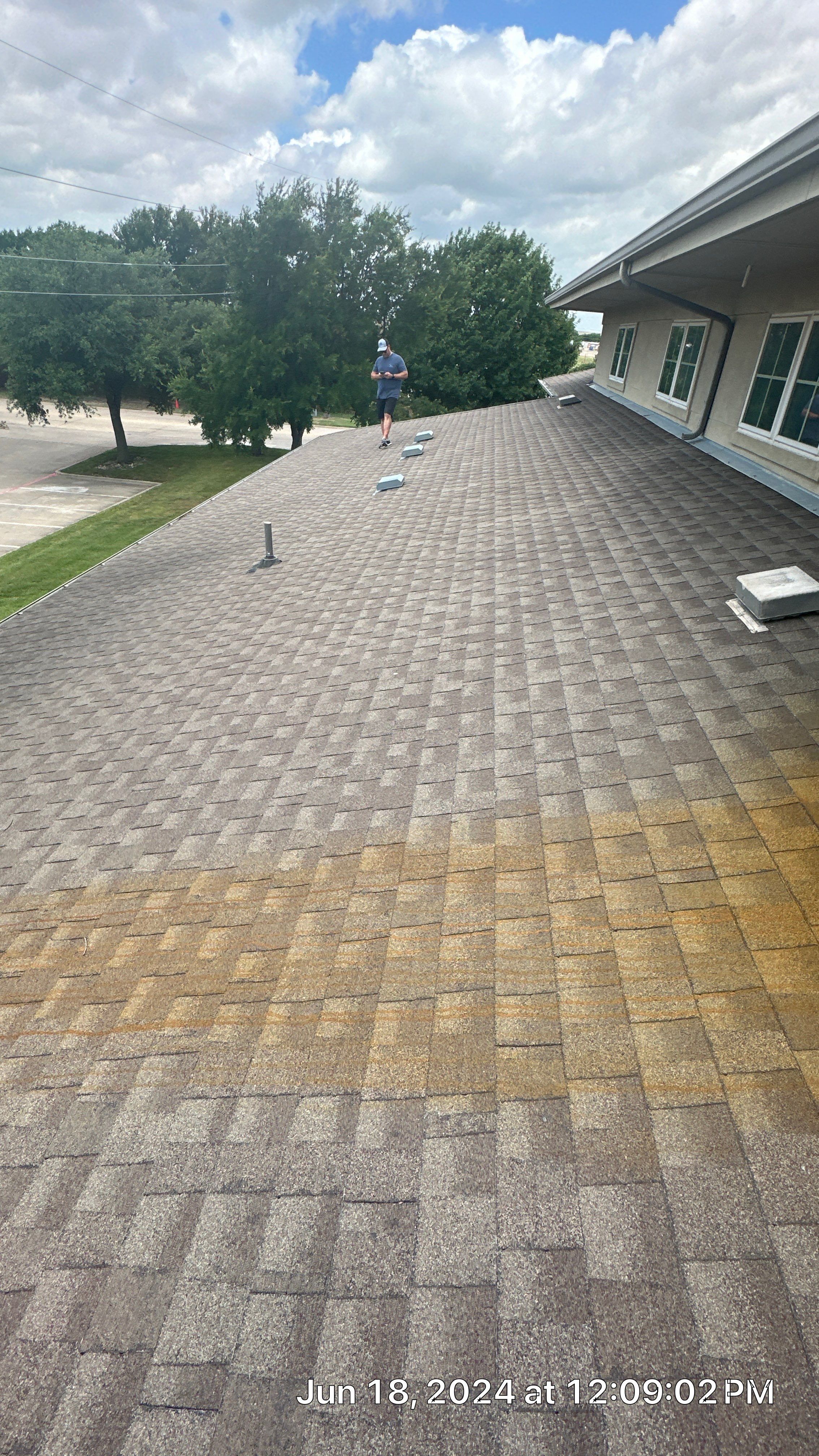 Roof Damage  by Zeus Exteriors