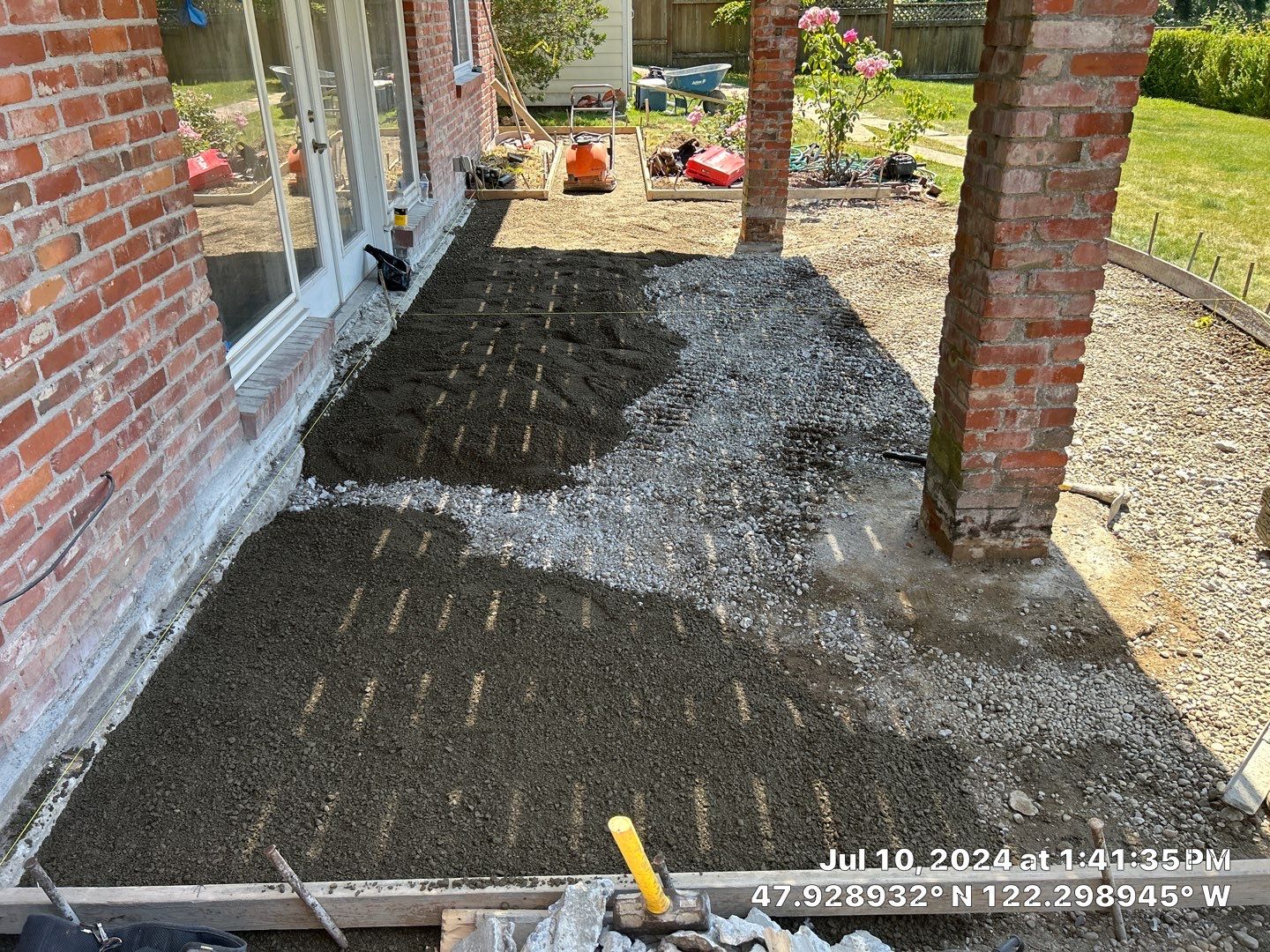 Susan | Concrete Patio by Jireh Asphalt & Concrete Inc 