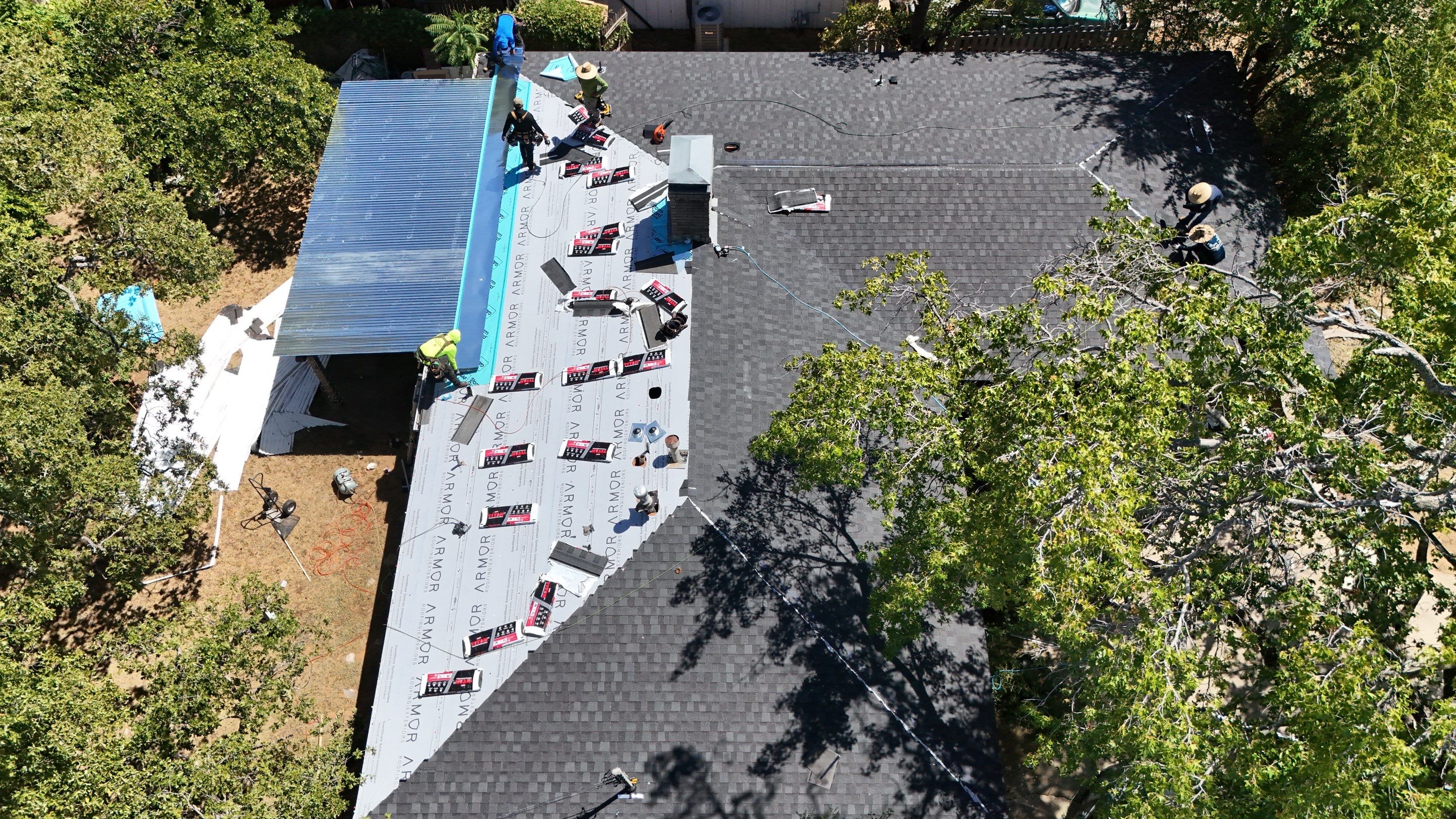 Full Roof Replacement and Pergola Cover Installation in Arlington, Texas by Armor Roofing | Exteriors