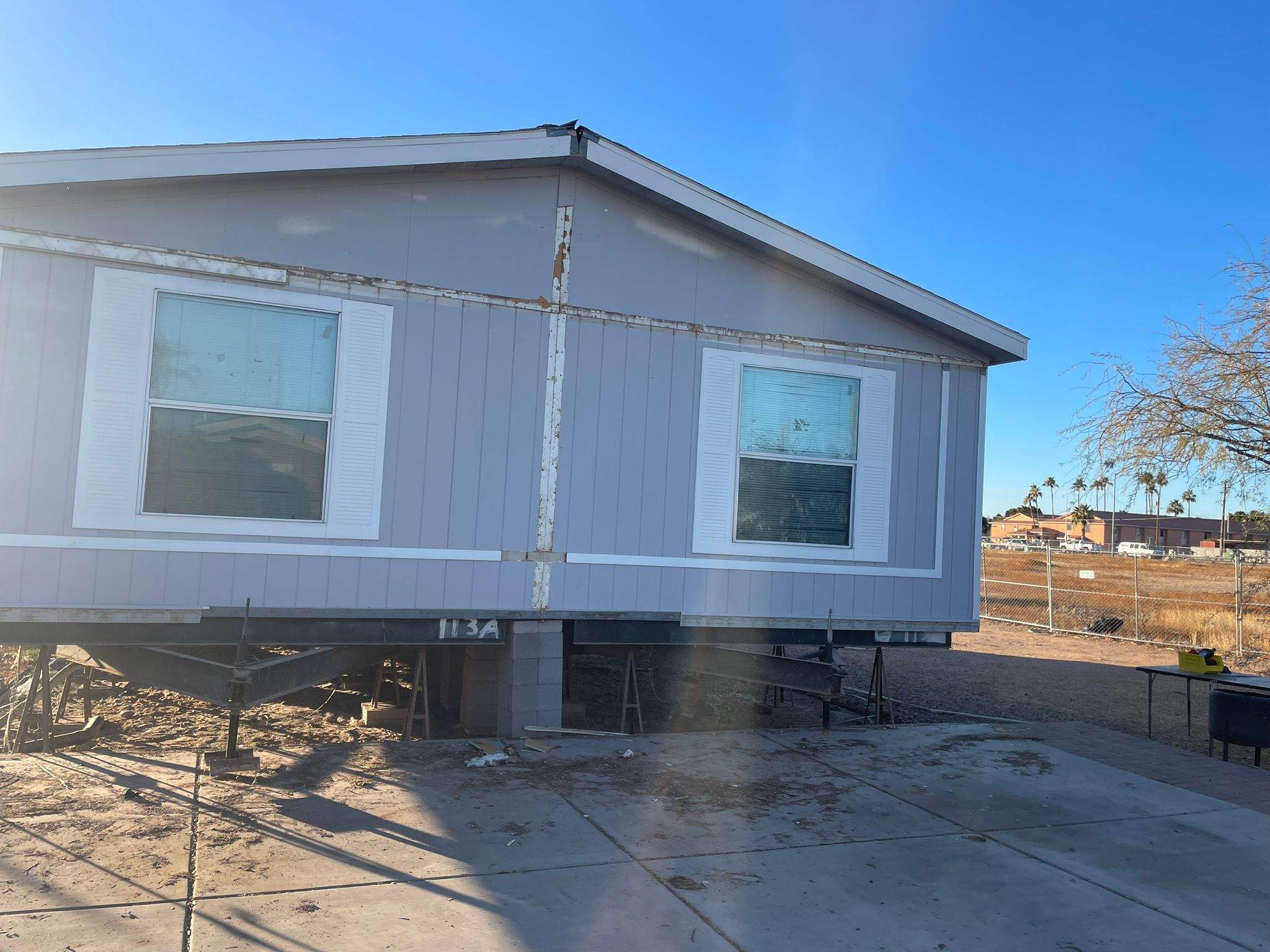 Project in Mesa by Mobile Home Installations