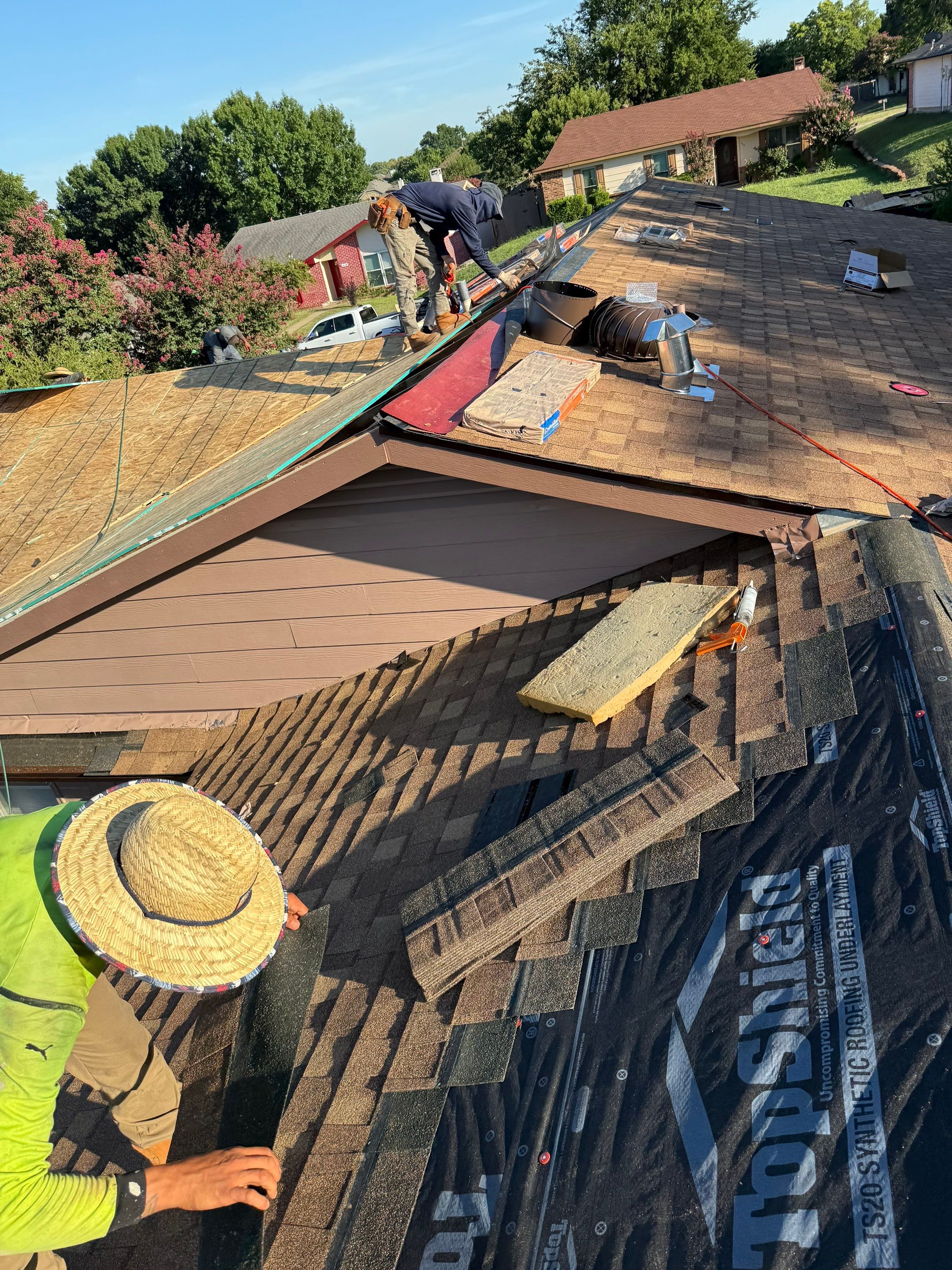Project in Garland by Rhino Roofing and General Contracting, LLC