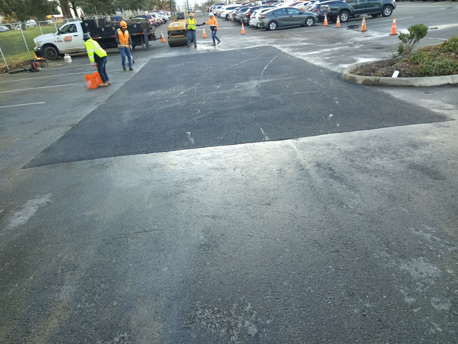 Tyler | Patch & Spot Repair and Curbing, Concrete & Asphalt Project by Jireh Asphalt & Concrete Inc 