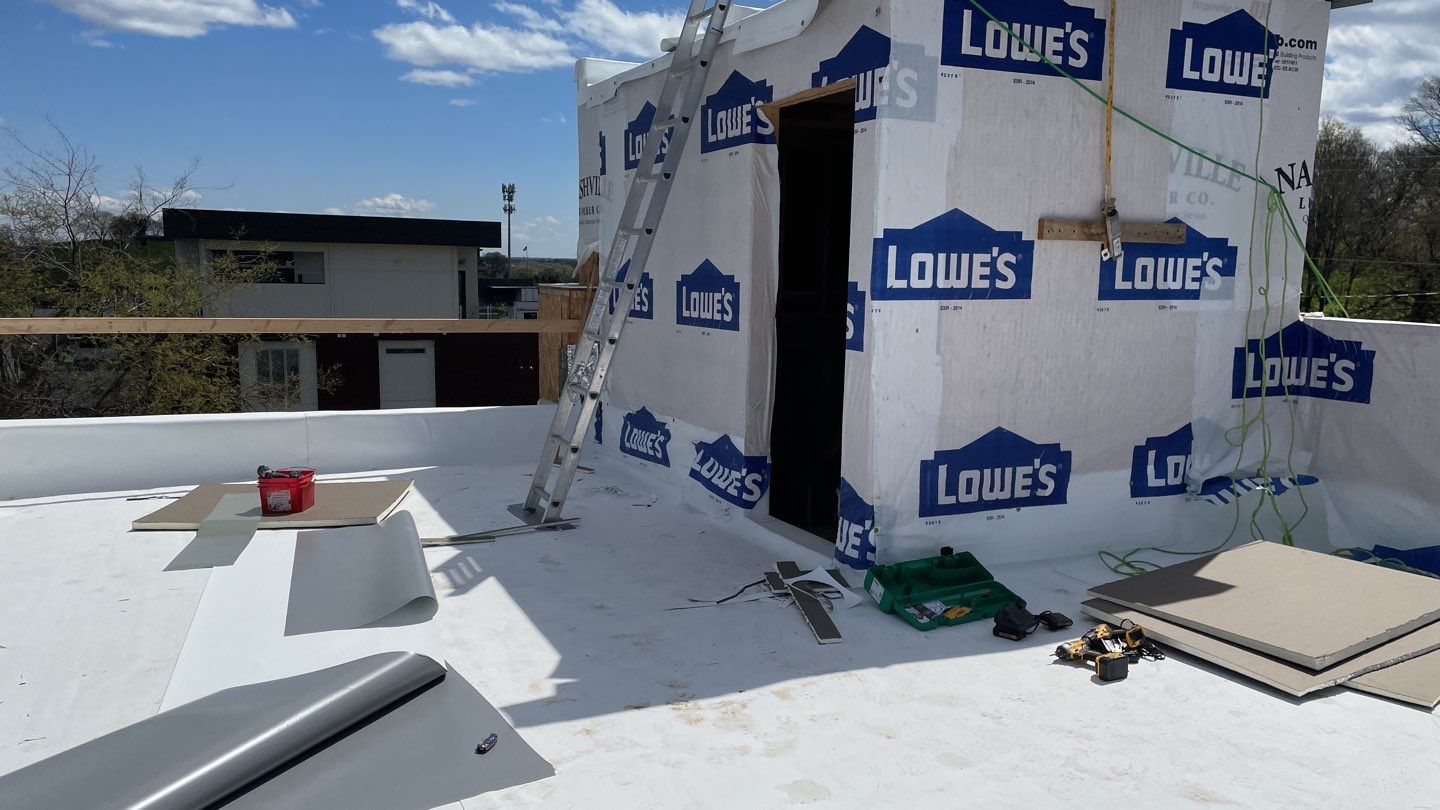 Residential Roofing Installation using TPO by Undersun Roofing 