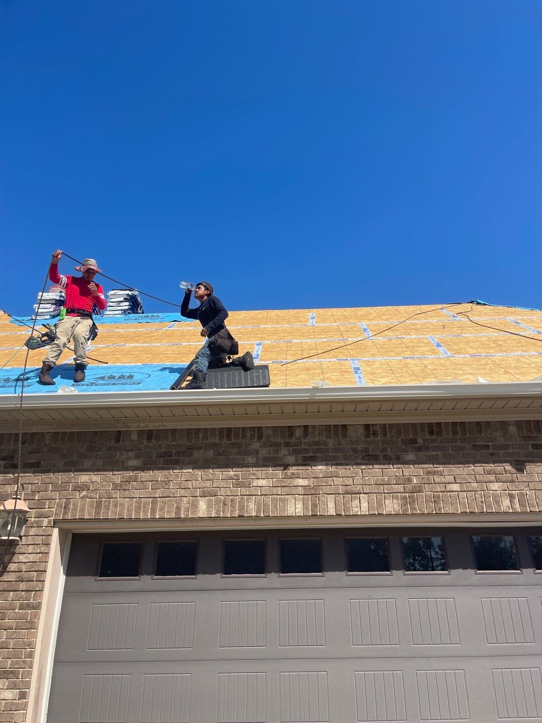 Residential Roofing Installation using Roof Replacement by American Roofing & Construction LLC