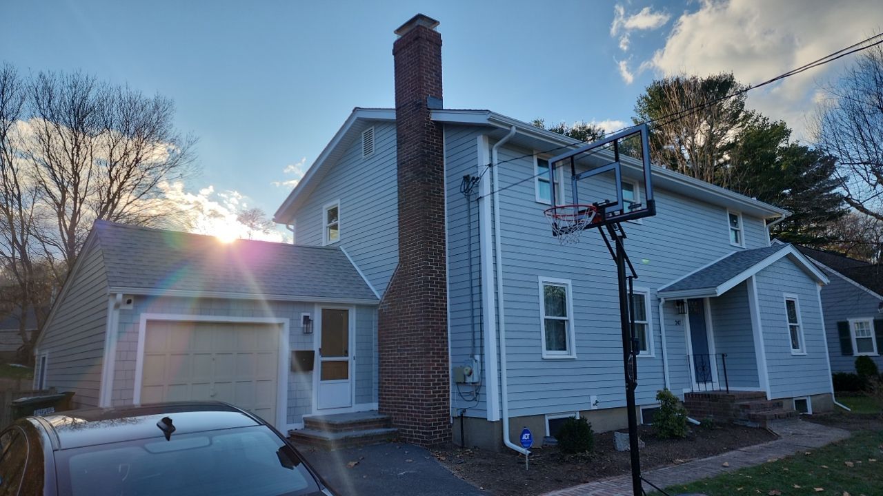 Siidng Project in Needham, MA by UBrothers Construction